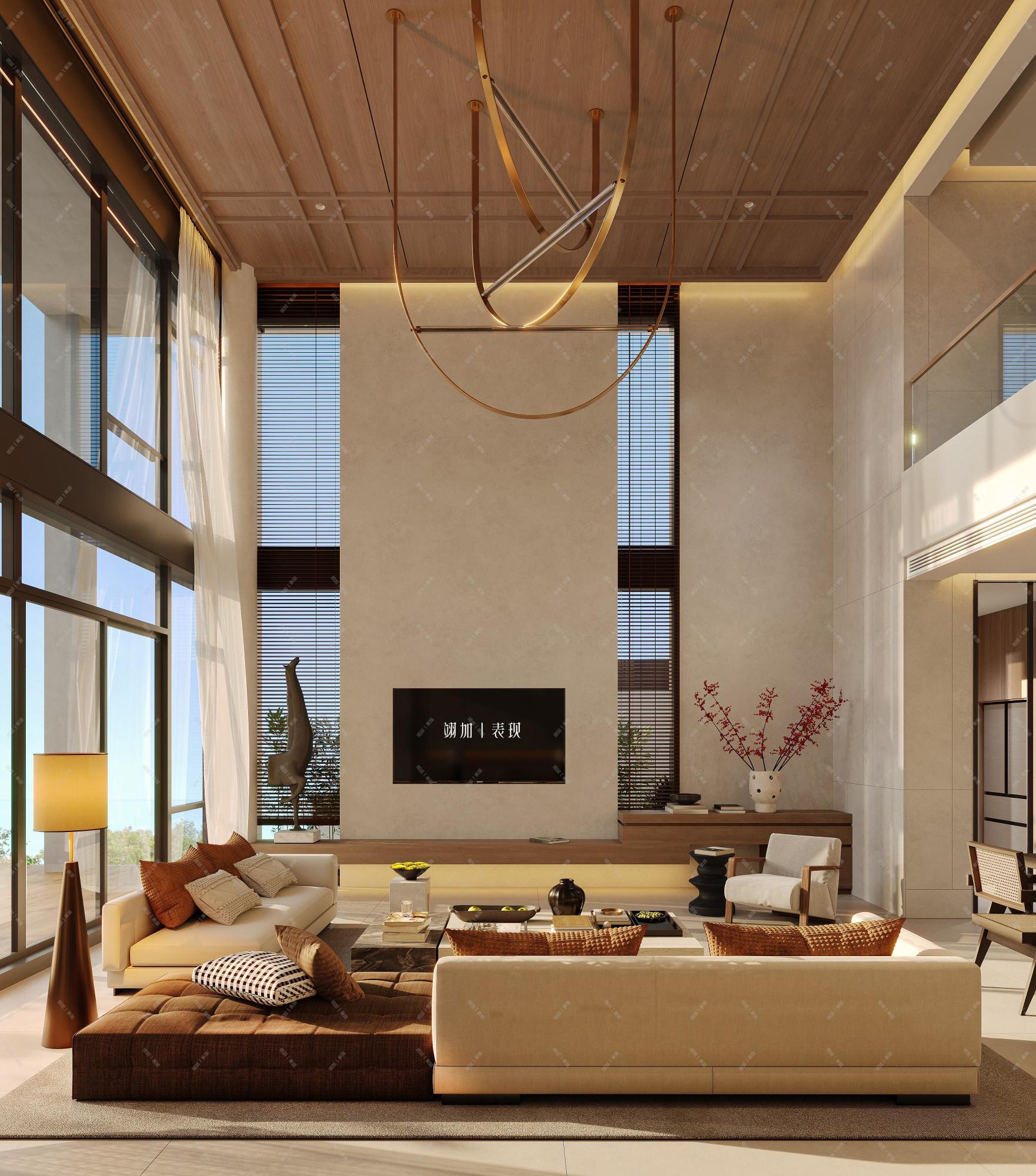 现代简约家装效果图[ID: 104481861]_建e效果图