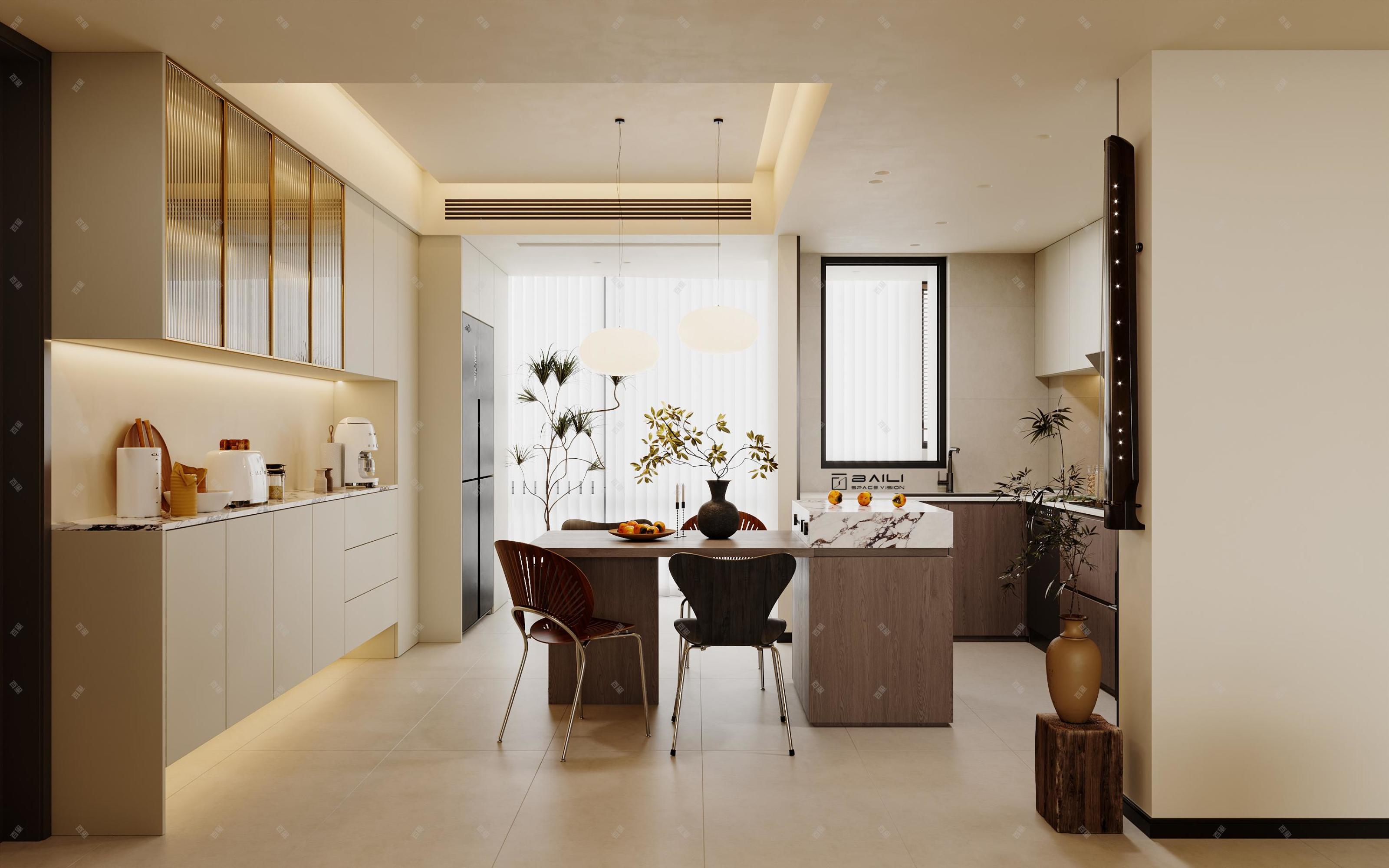 中古风家装效果图[ID: 113722522]_建e效果图