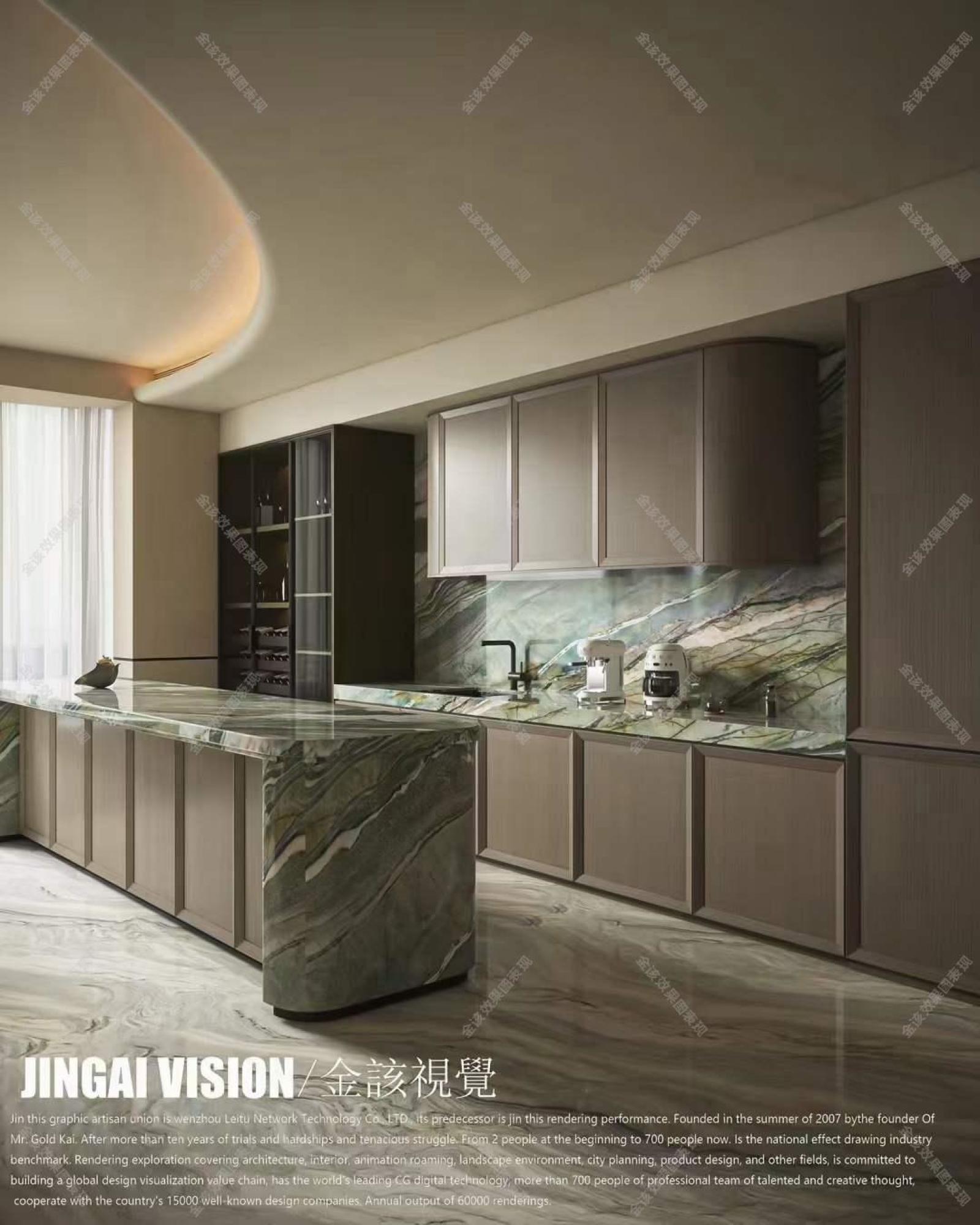 现代轻奢家装效果图[ID: 113722543]_建e效果图