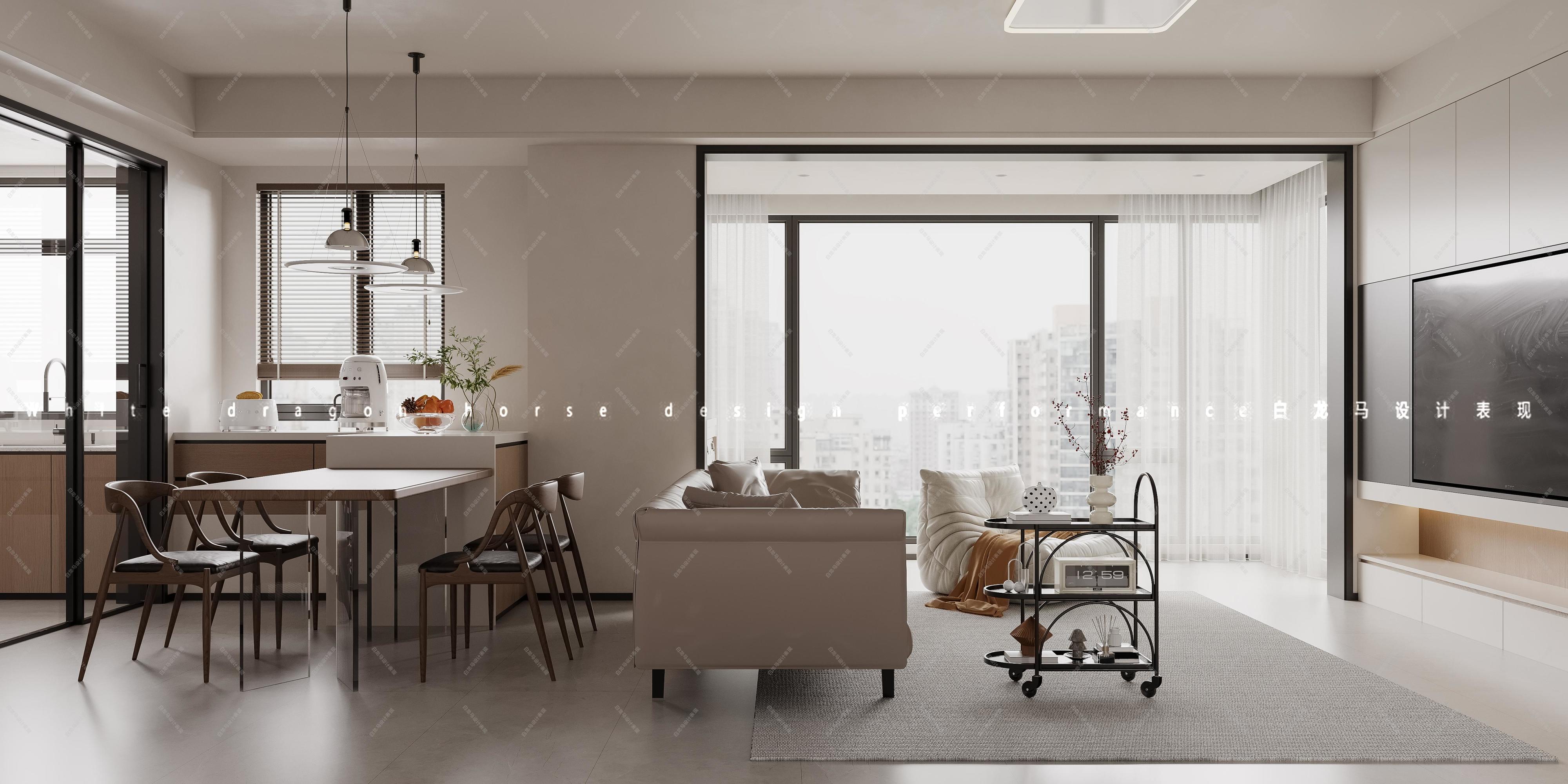 现代简约家装效果图[ID: 113722470]_建e效果图