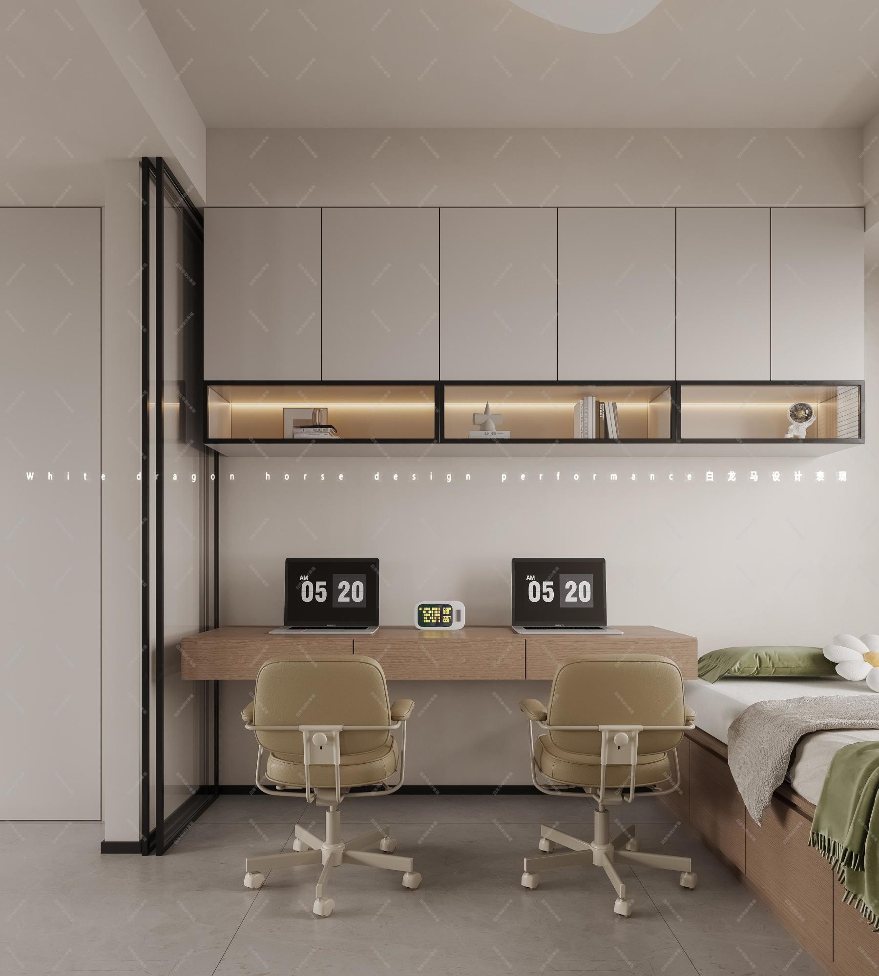 现代简约家装效果图[ID: 113722470]_建e效果图
