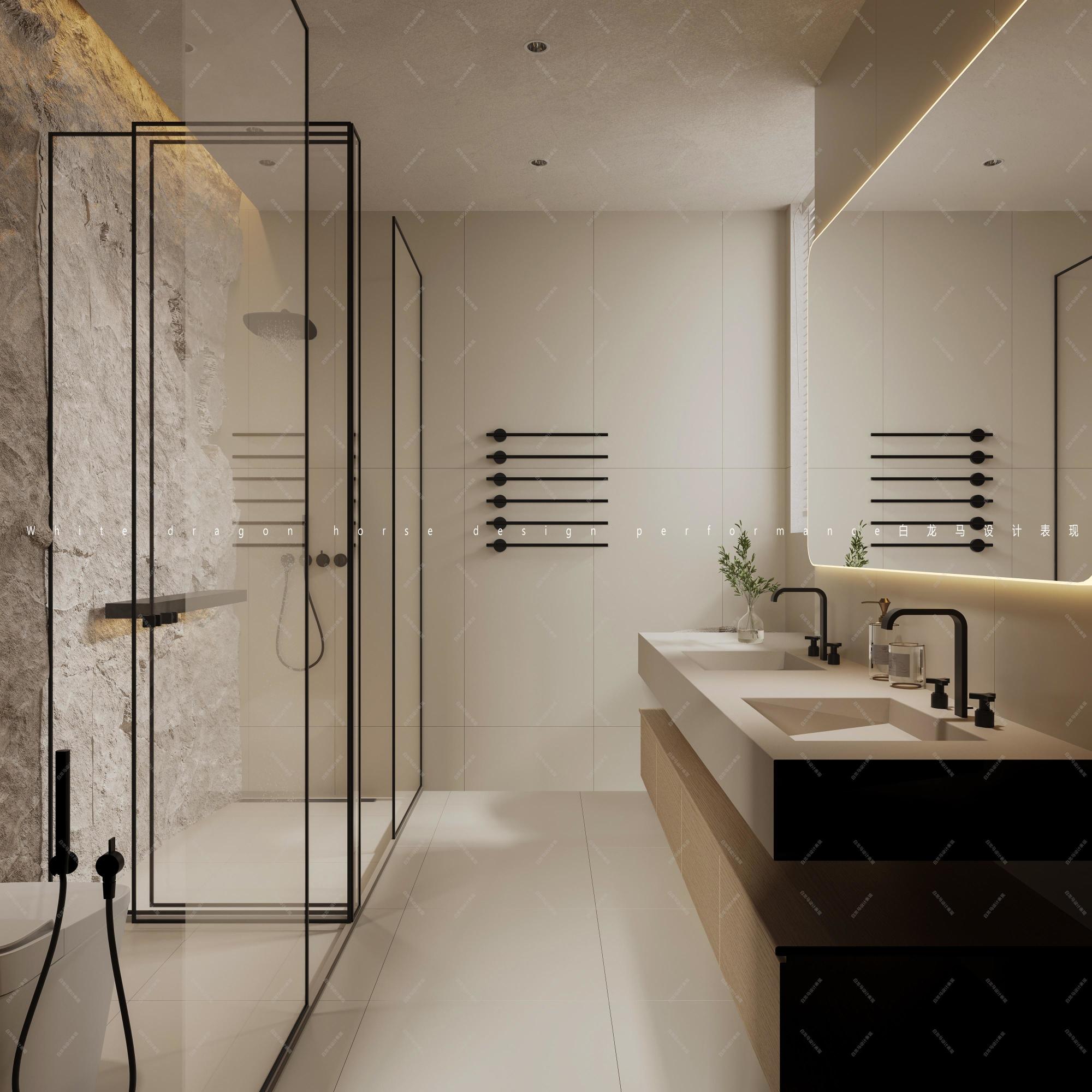 侘寂风家装效果图[ID: 113329205]_建e效果图