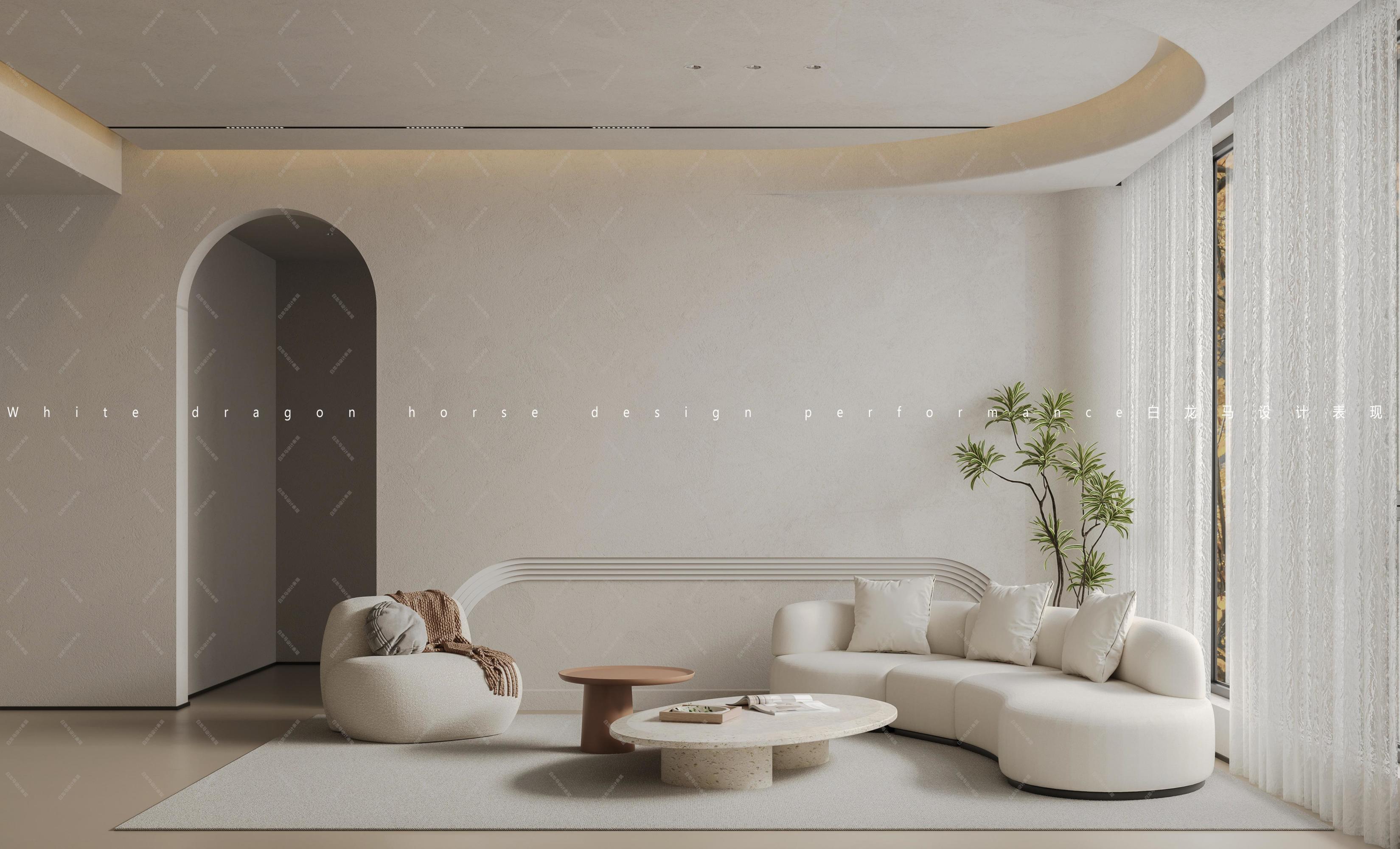 侘寂风家装效果图[ID: 113329205]_建e效果图