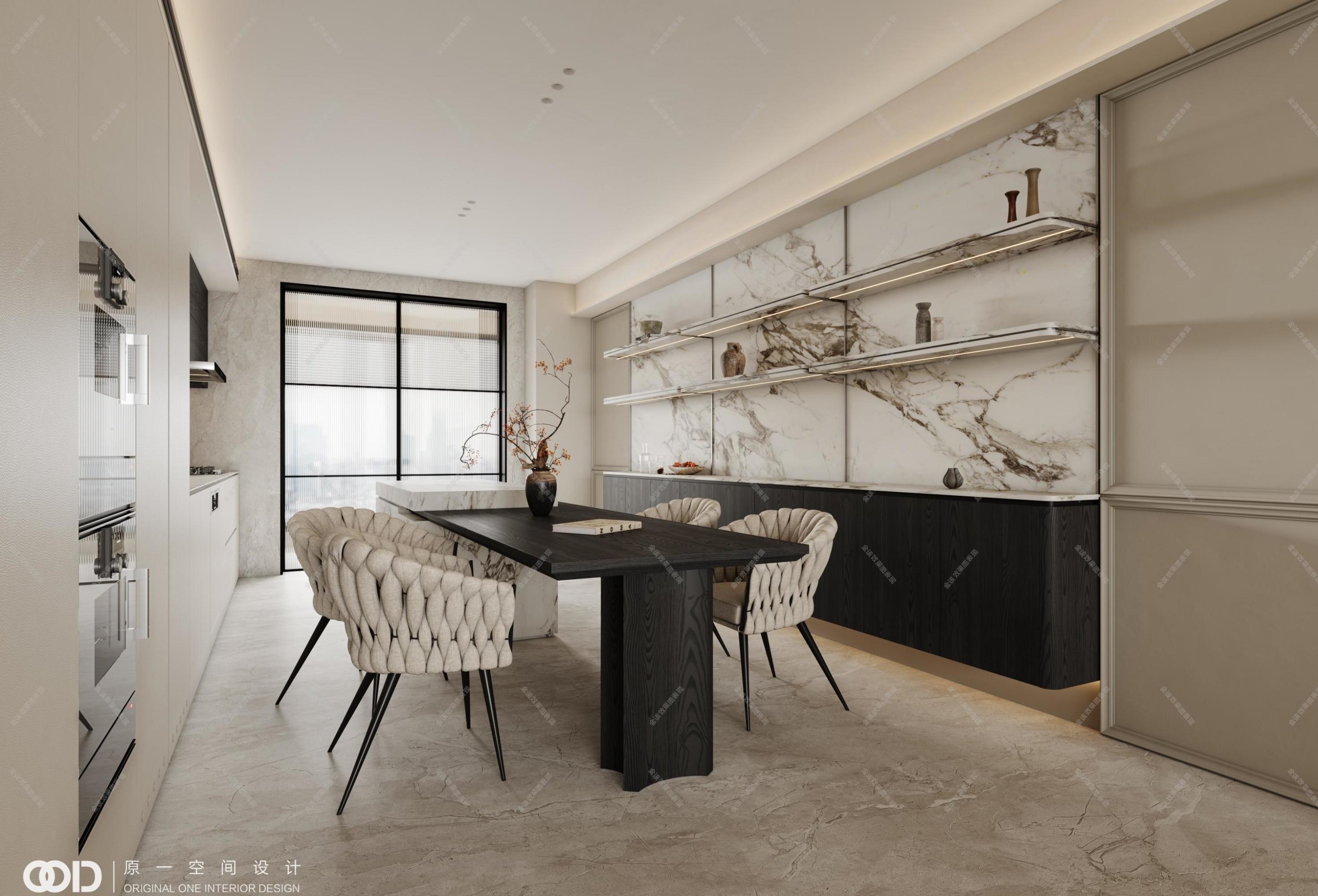 现代奶油简约风家装效果图[ID: 113329302]_建e效果图