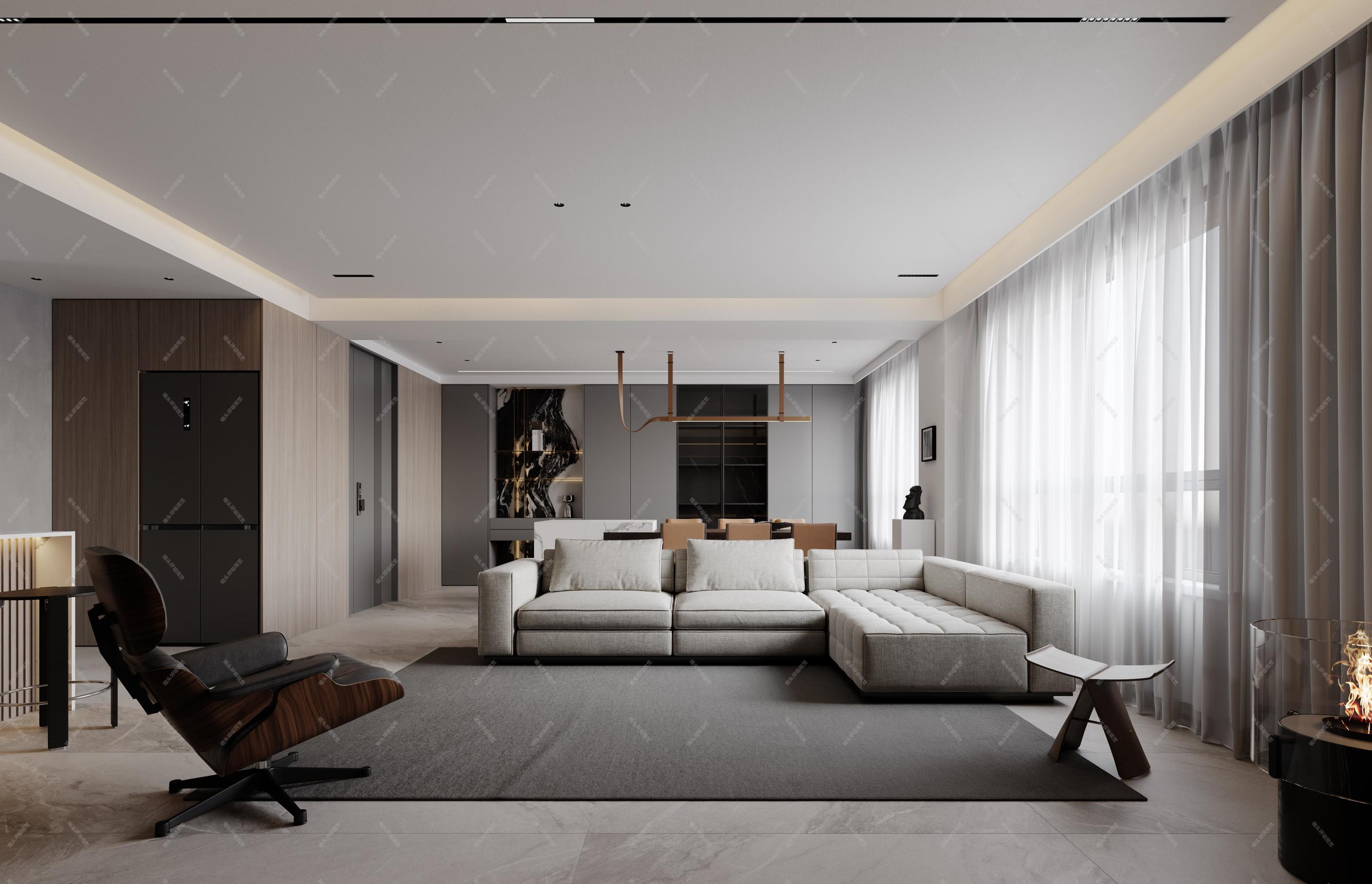 现代轻奢家装效果图[ID: 113394689]_建e效果图