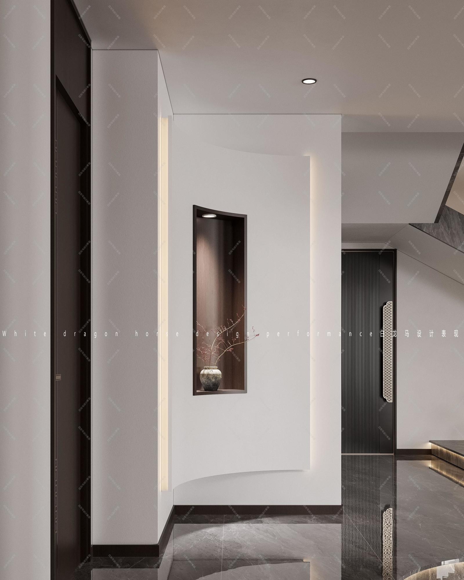 新中式别墅效果图[ID: 114115688]_建e效果图