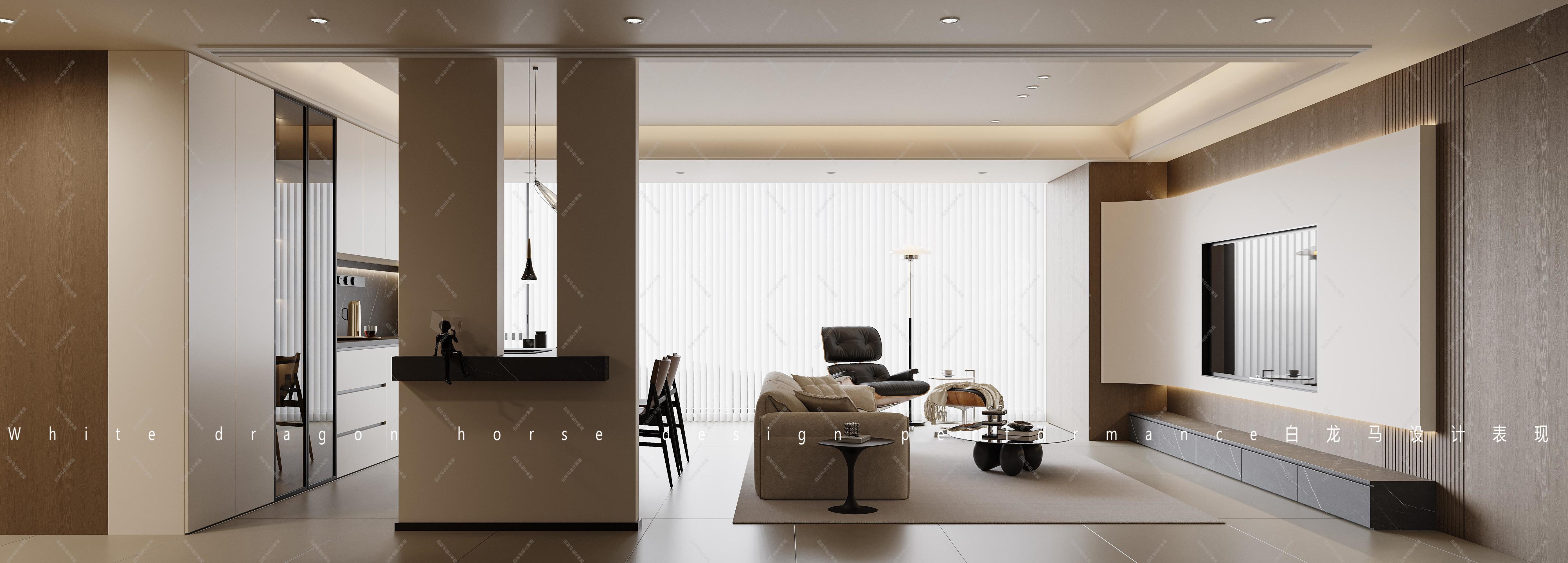 现代简约家装效果图[ID: 114050205]_建e效果图