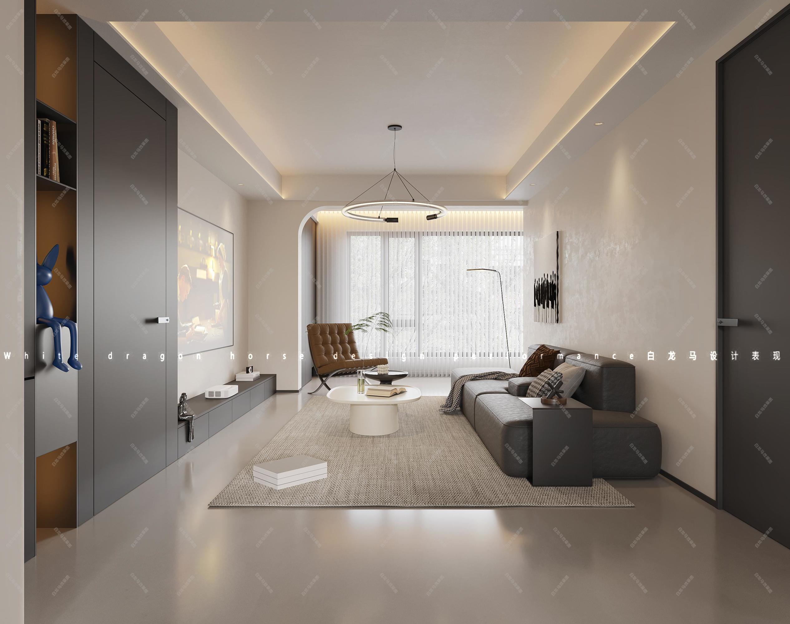现代简约家装效果图[ID: 114050193]_建e效果图