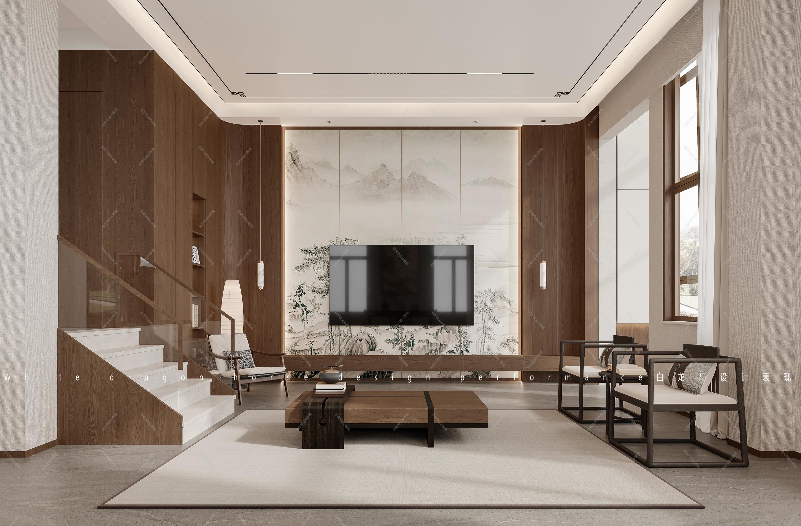 中式家装效果图[ID: 114246697]_建e效果图