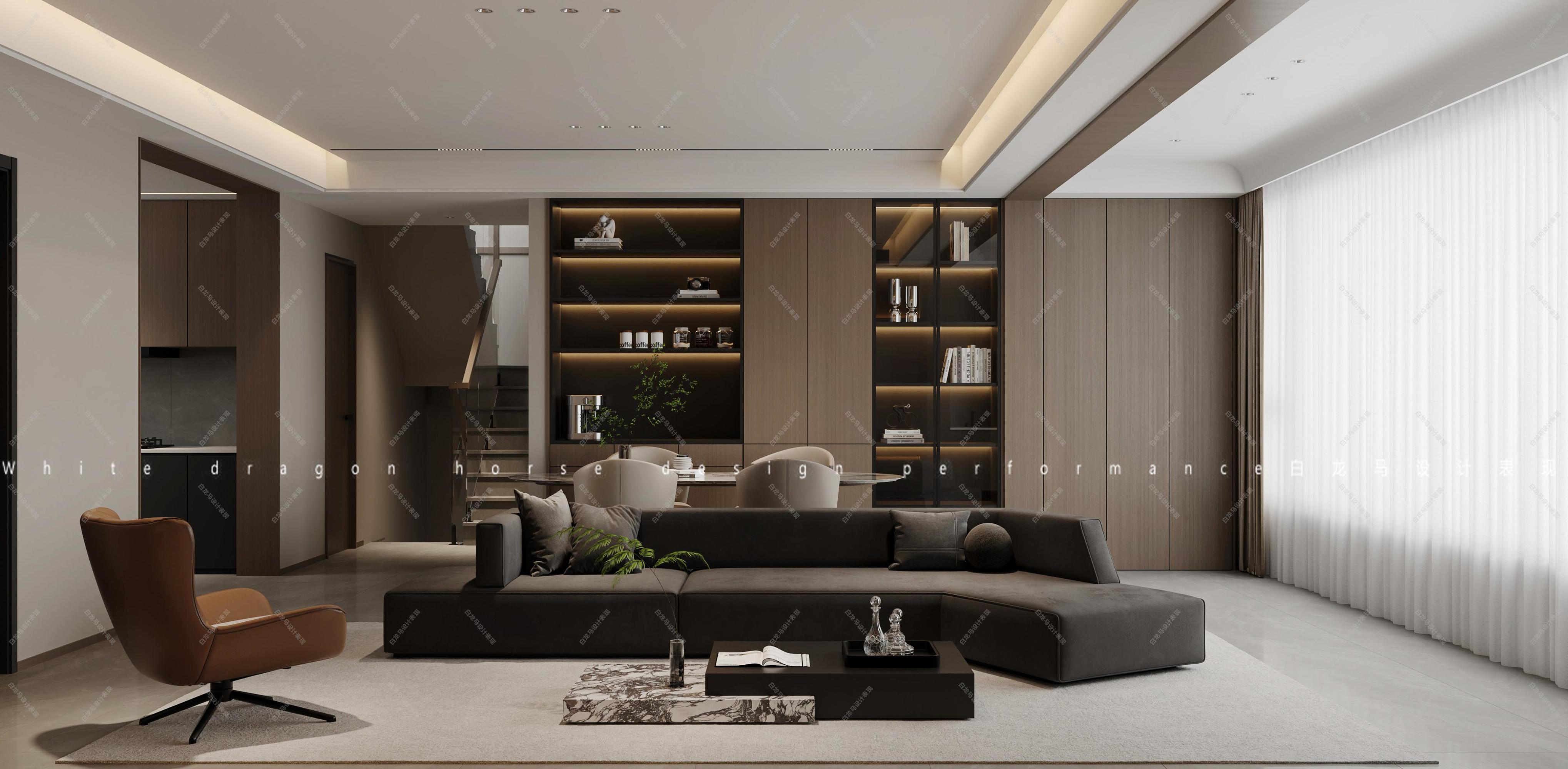 现代简约家装效果图[ID: 114246896]_建e效果图