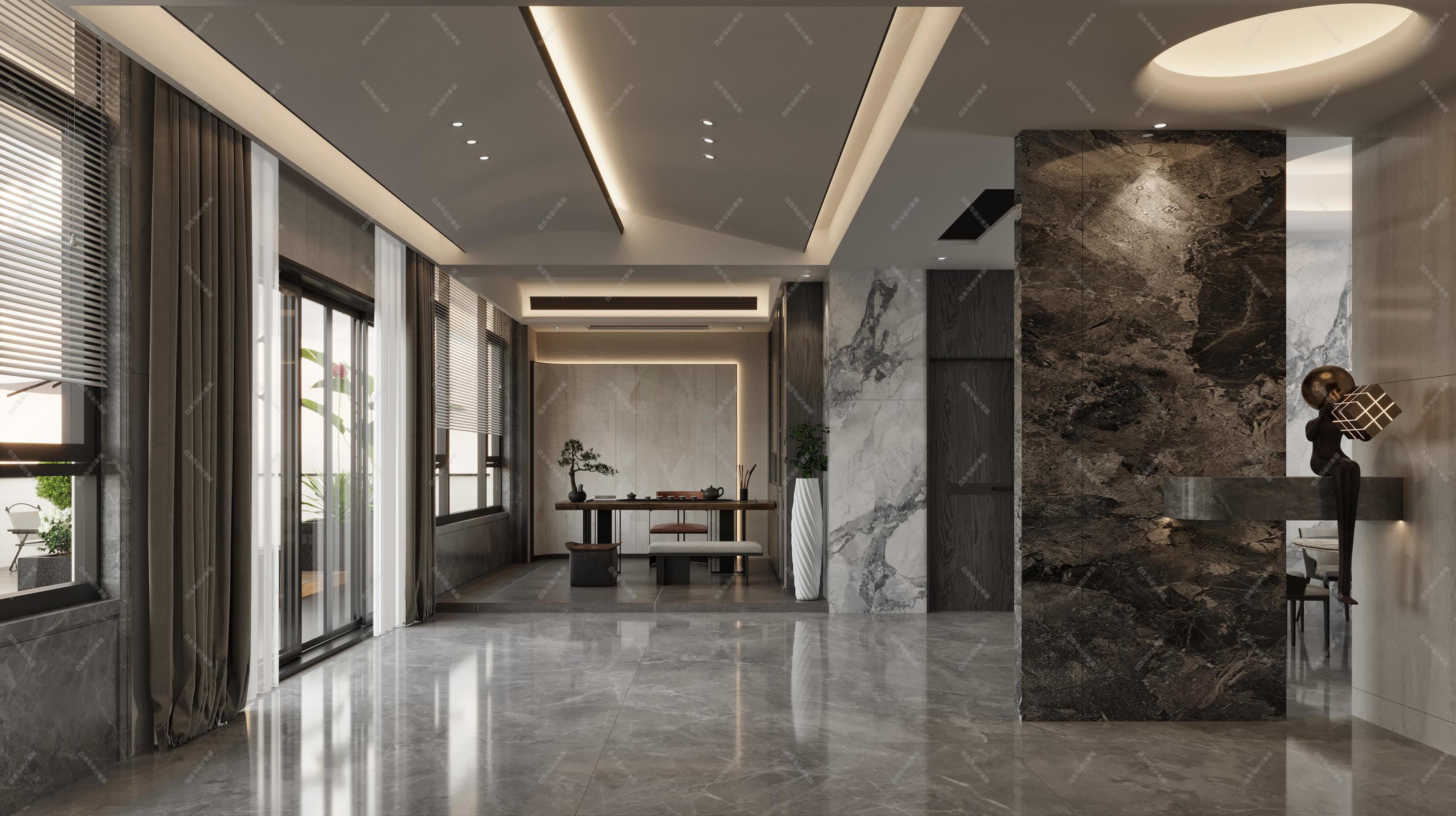 现代意式别墅效果图[ID: 114246662]_建e效果图