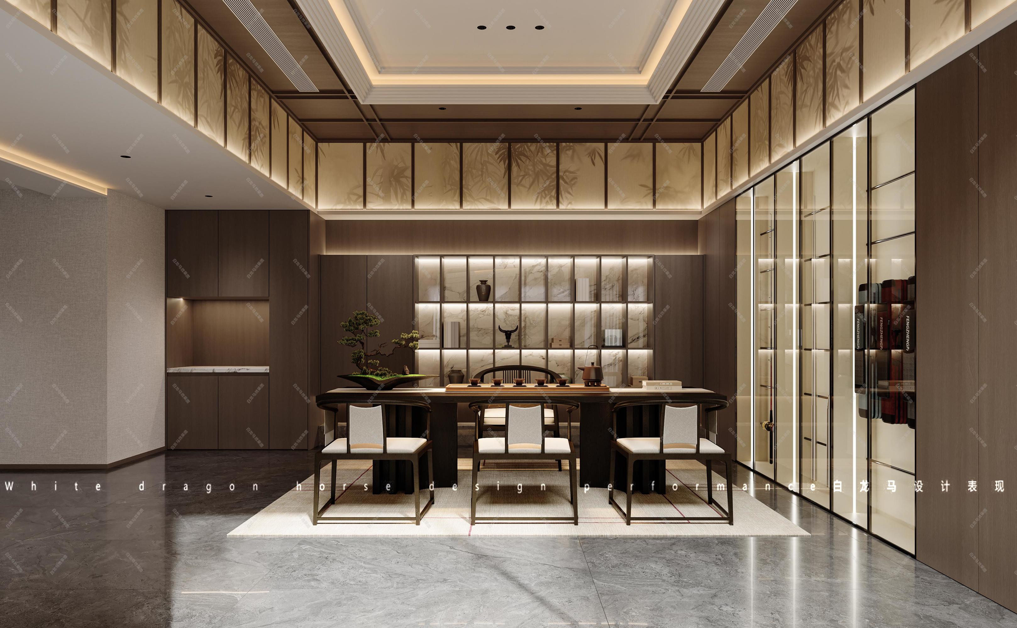 新中式别墅效果图[ID: 114181319]_建e效果图