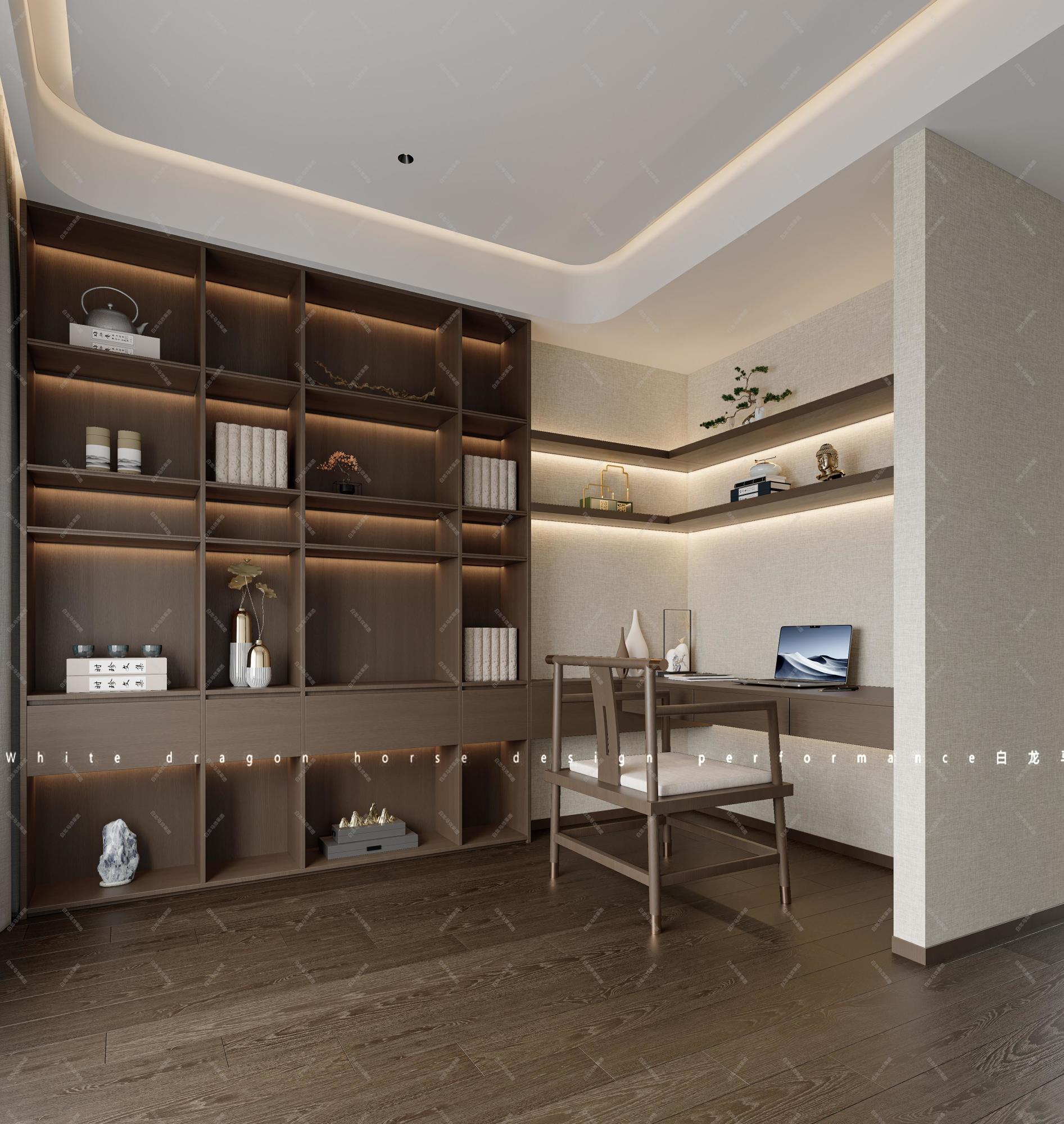 新中式别墅效果图[ID: 114181319]_建e效果图