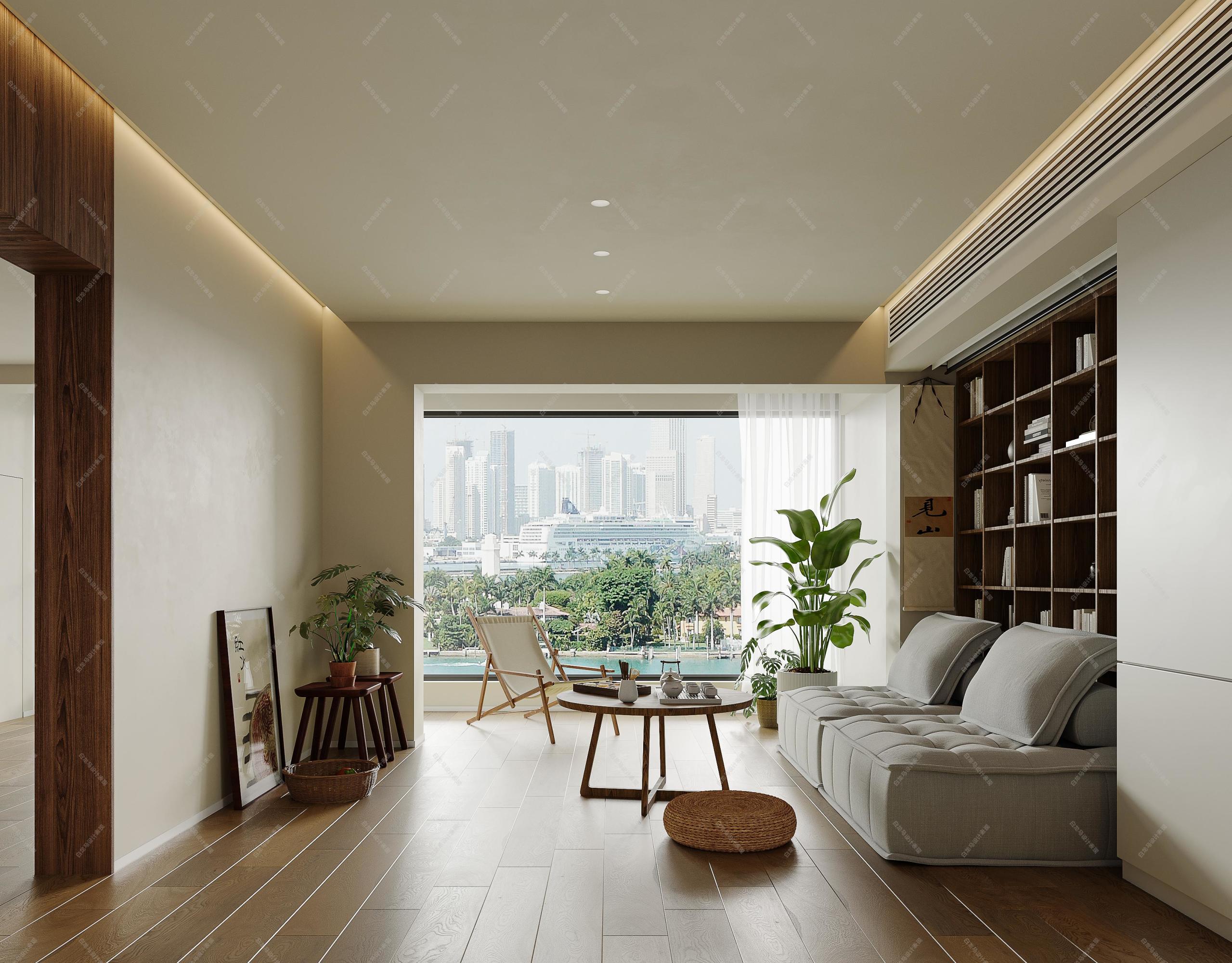 中古风家装效果图[ID: 113853448]_建e效果图
