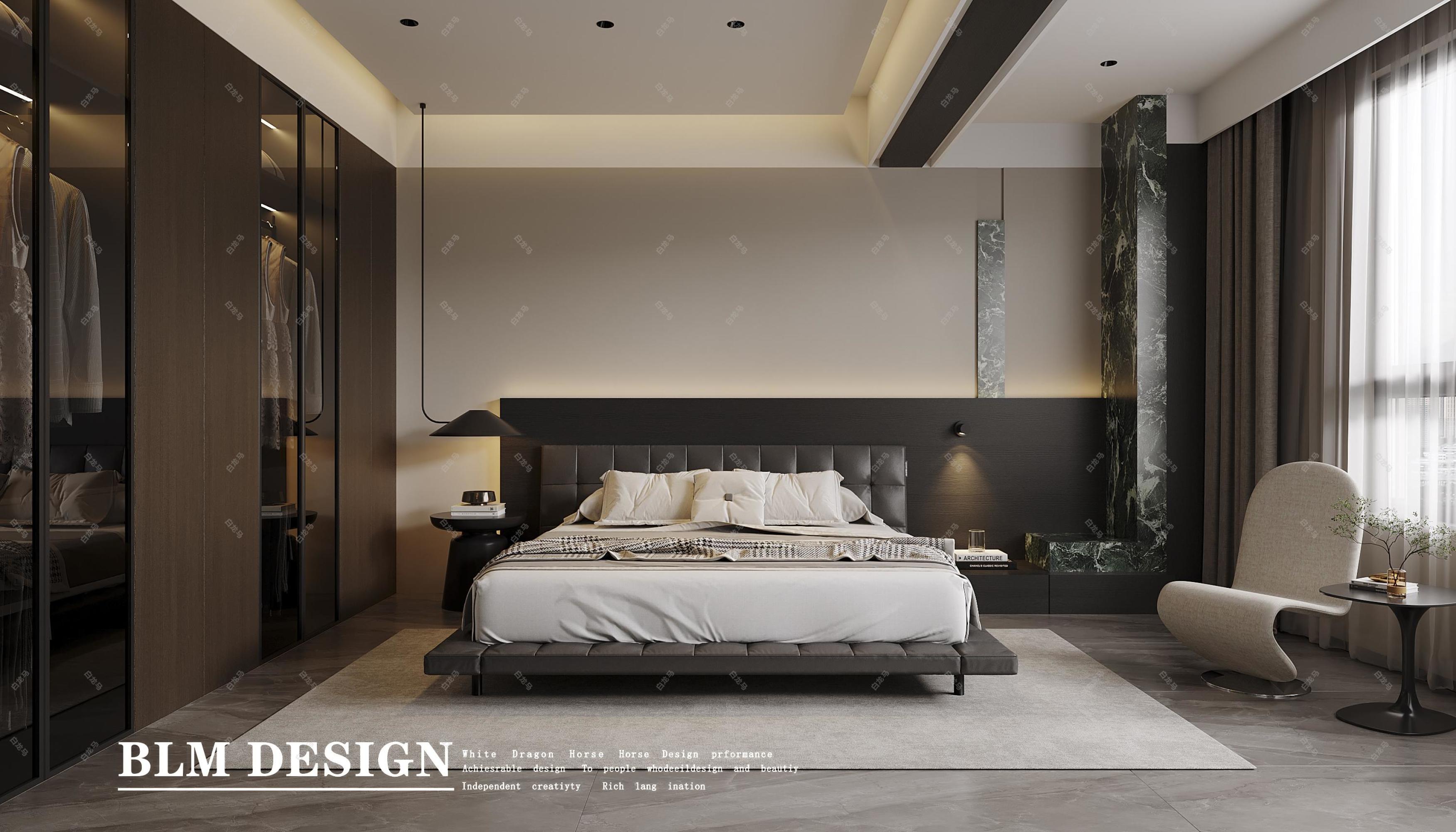意式轻奢别墅[ID: 115164329]_建e效果图