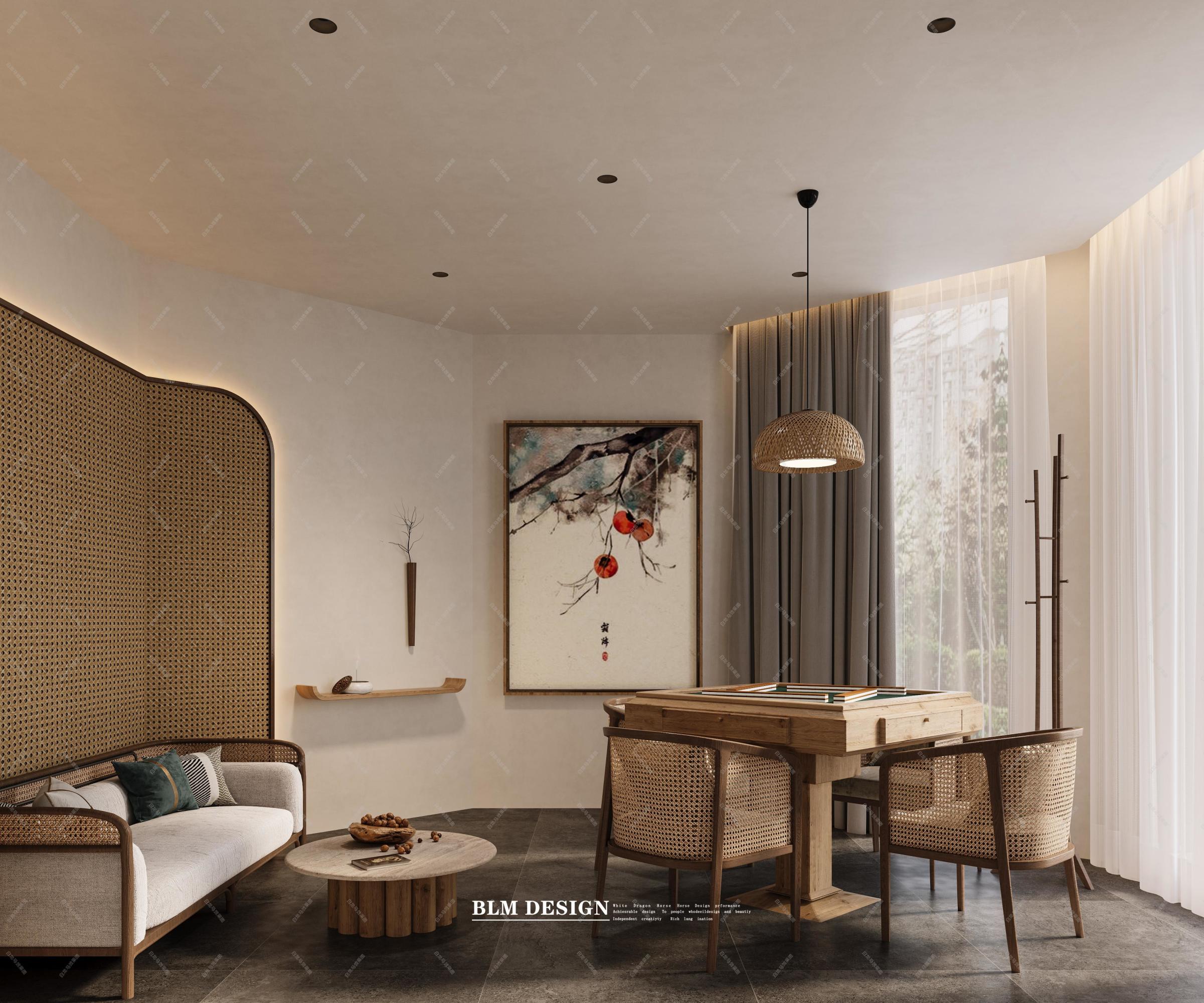 自然风 中古 侘寂[ID: 115295256]_建e效果图