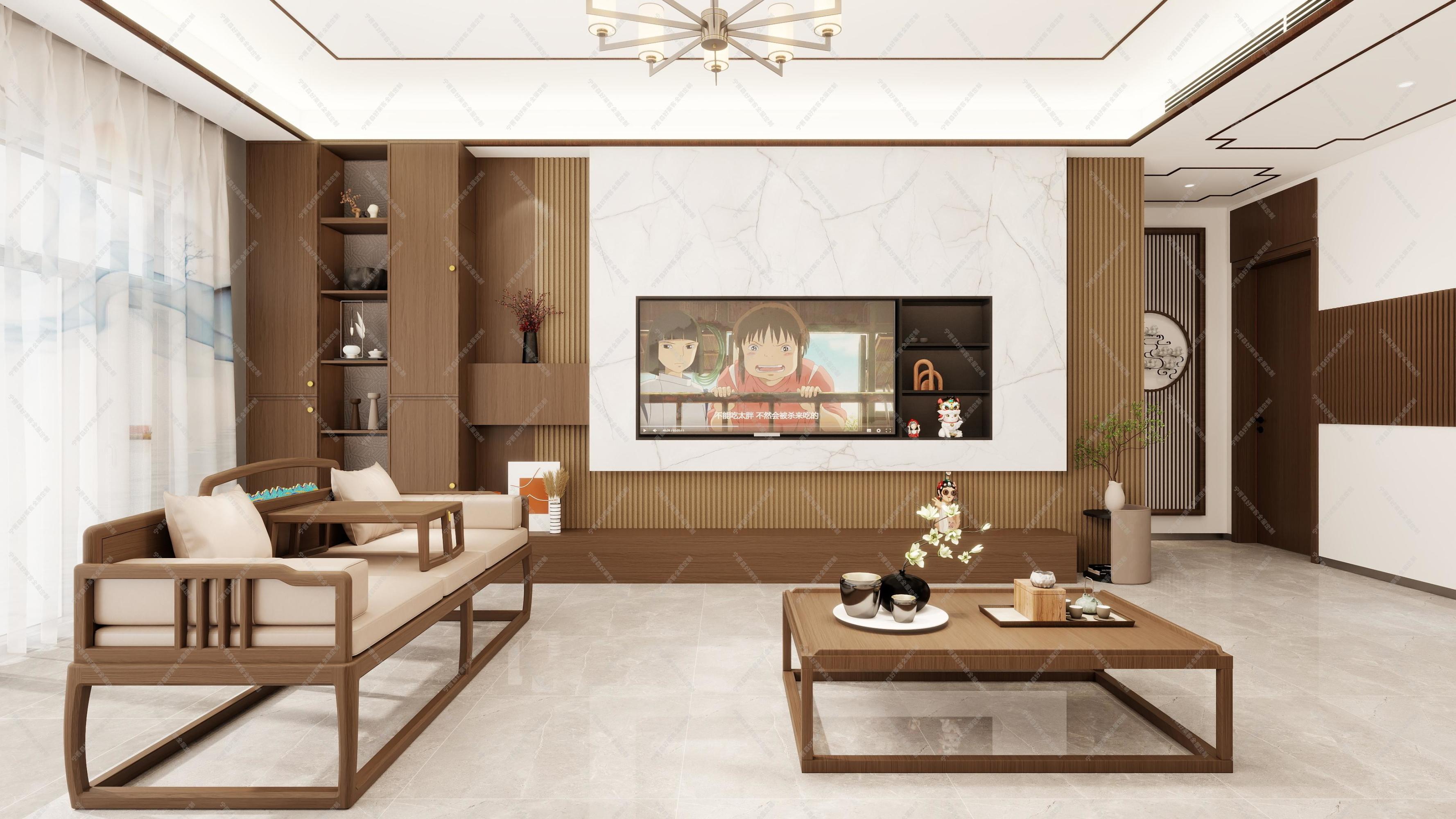 新中式[ID: 114836611]_建e效果图