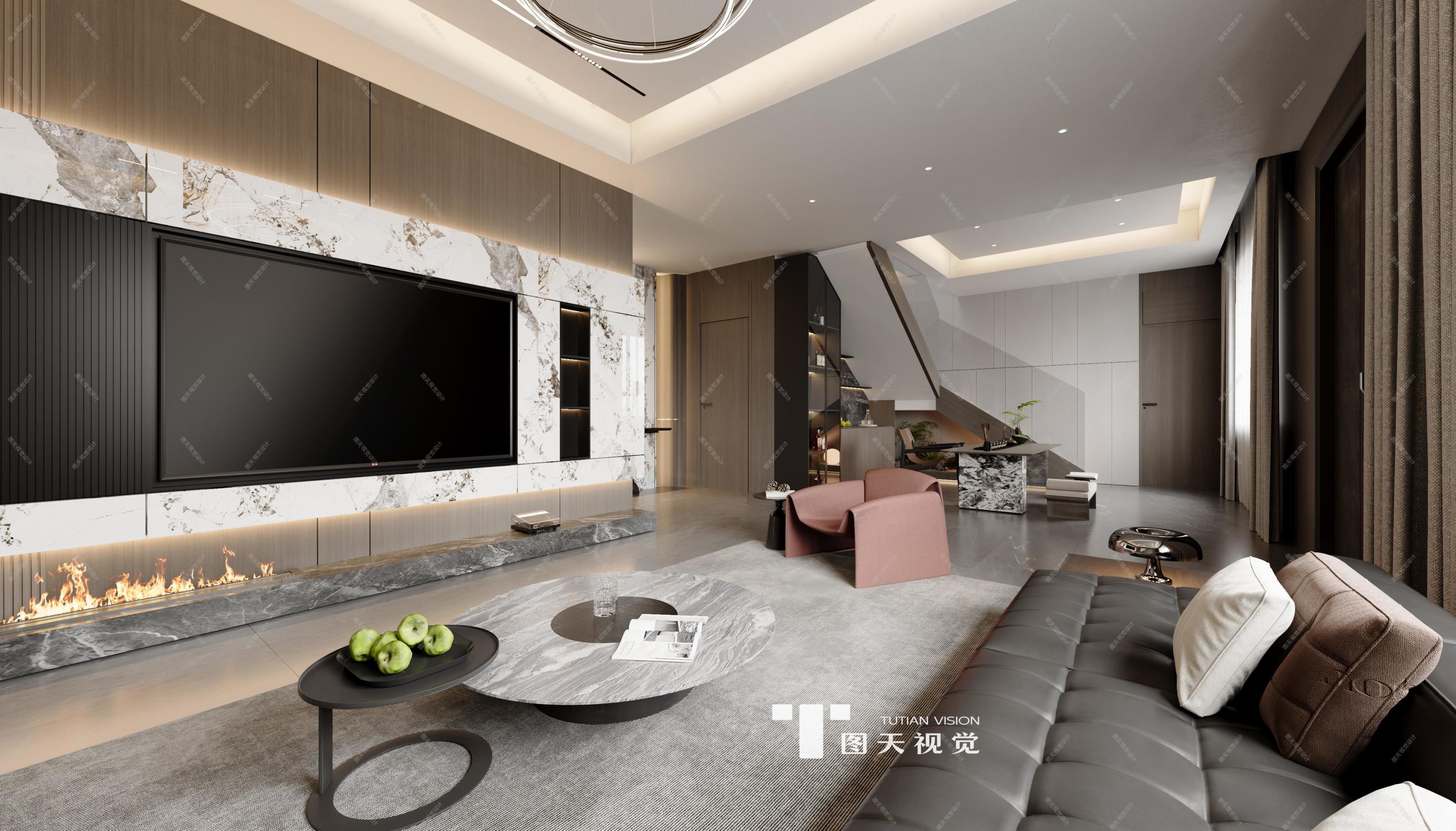 意式轻奢效果图[ID: 115033153]_建e效果图