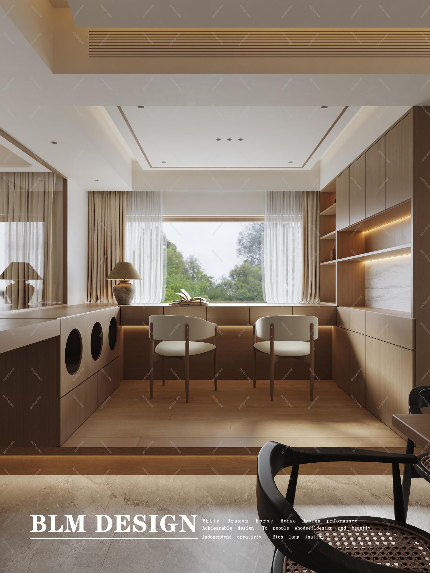 现代-白龙马效果图[ID: 115033251]_建e效果图