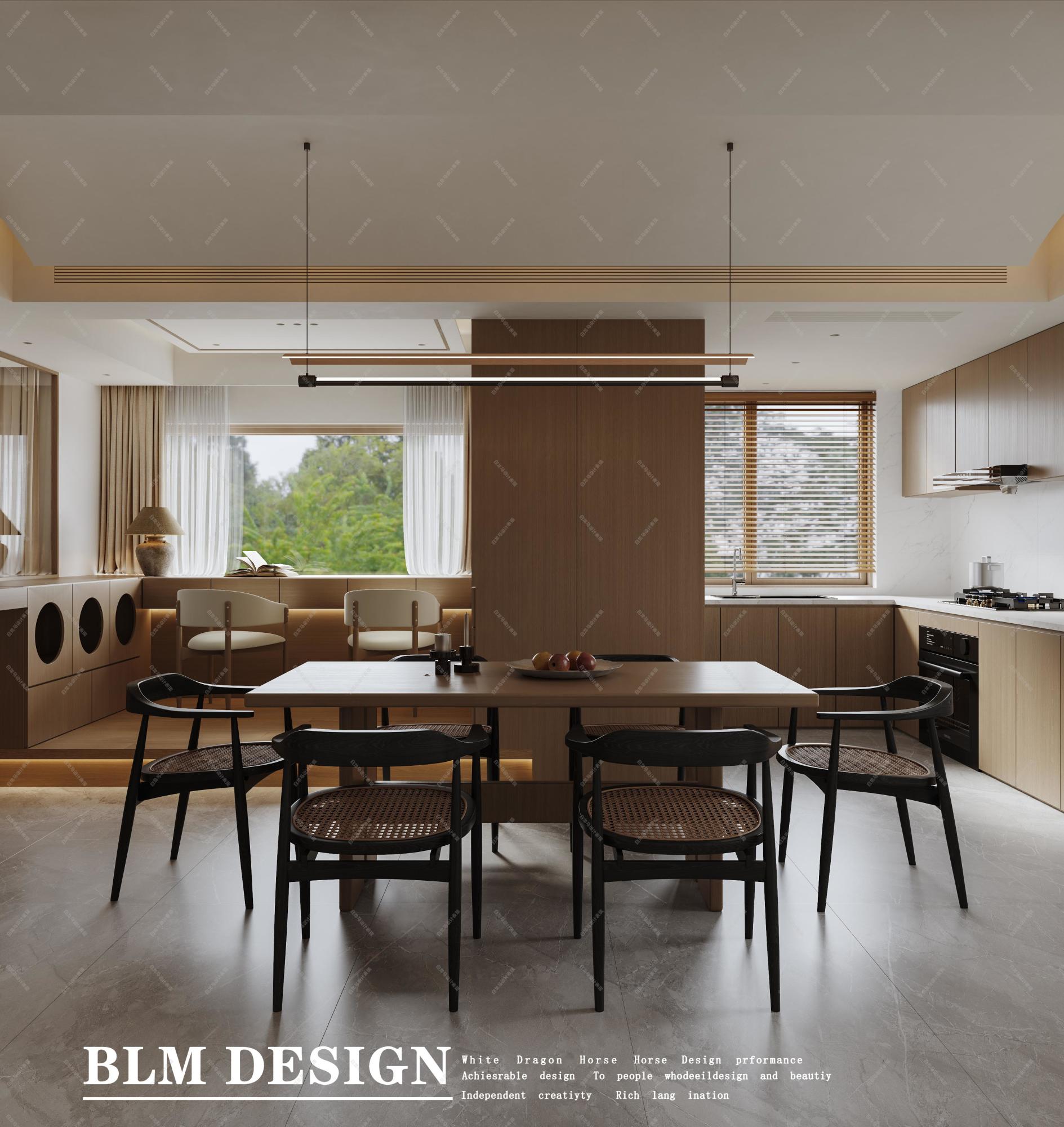 现代-白龙马效果图[ID: 115033251]_建e效果图