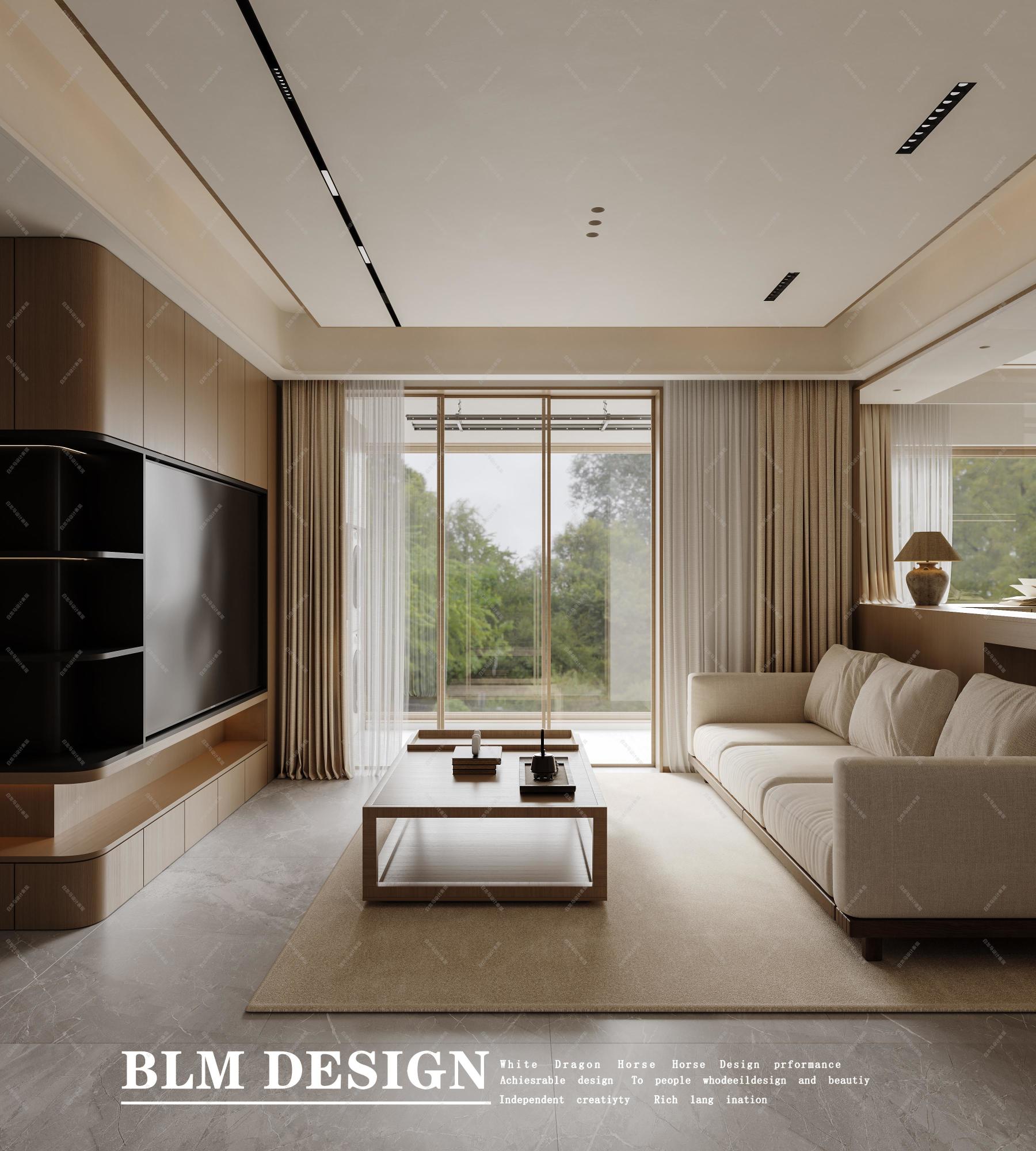 现代-白龙马效果图[ID: 115033251]_建e效果图