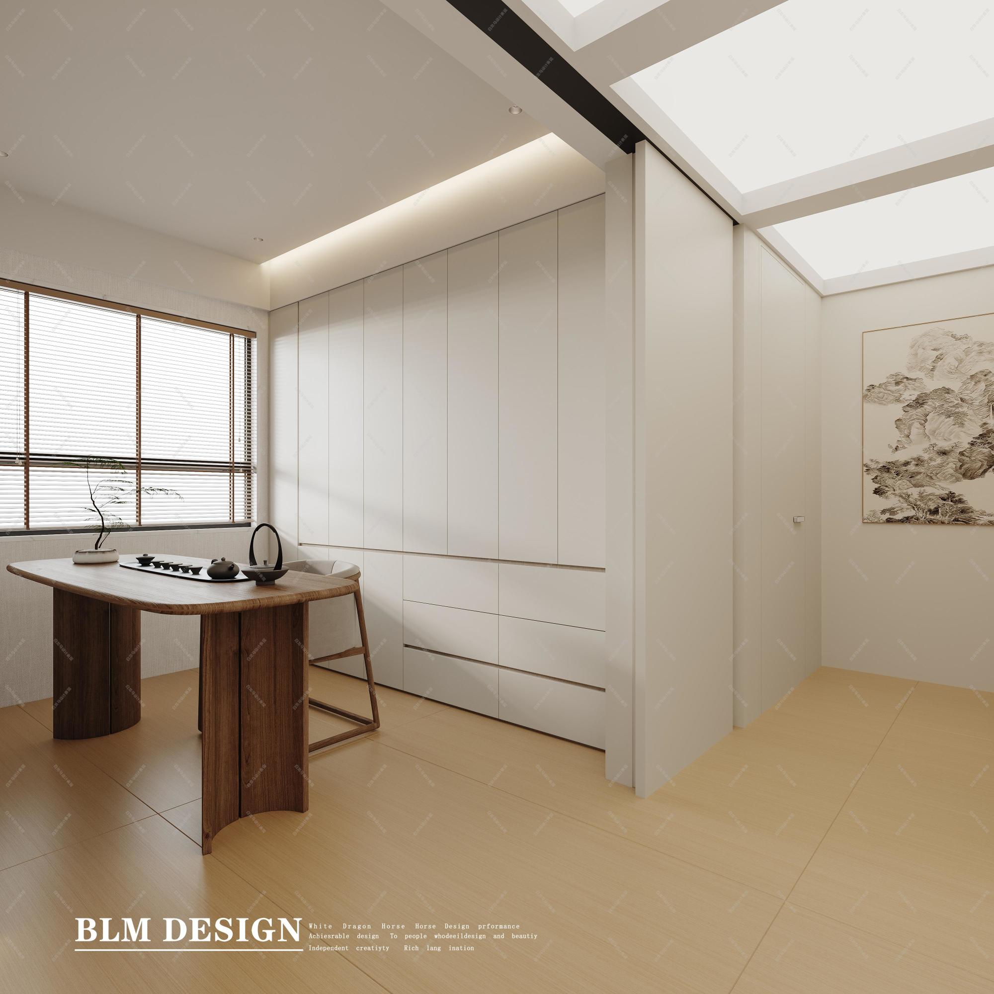 原木客餐厅——白龙马效果图[ID: 114967763]_建e效果图