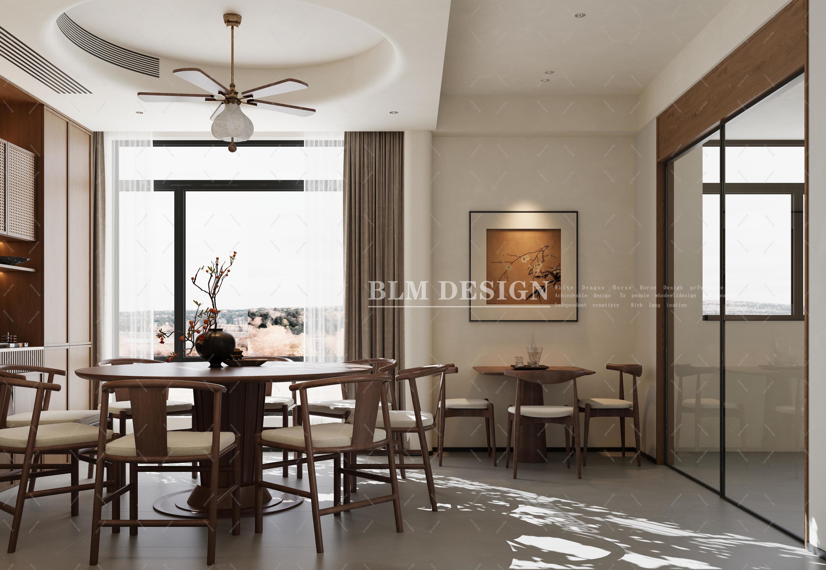 宋氏美学客餐厅-白龙马效果图[ID: 114967655]_建e效果图