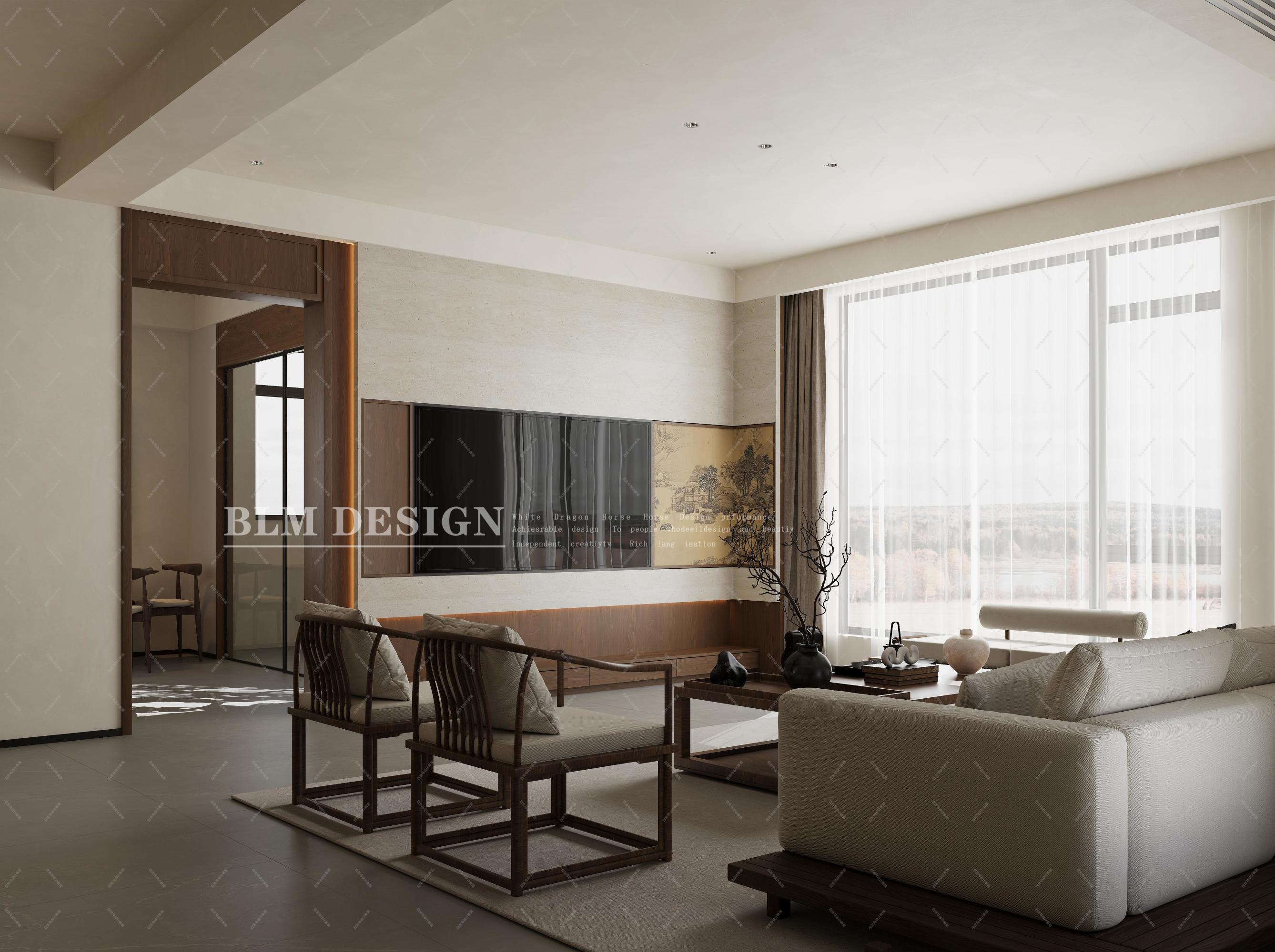 宋氏美学客餐厅-白龙马效果图[ID: 114967655]_建e效果图