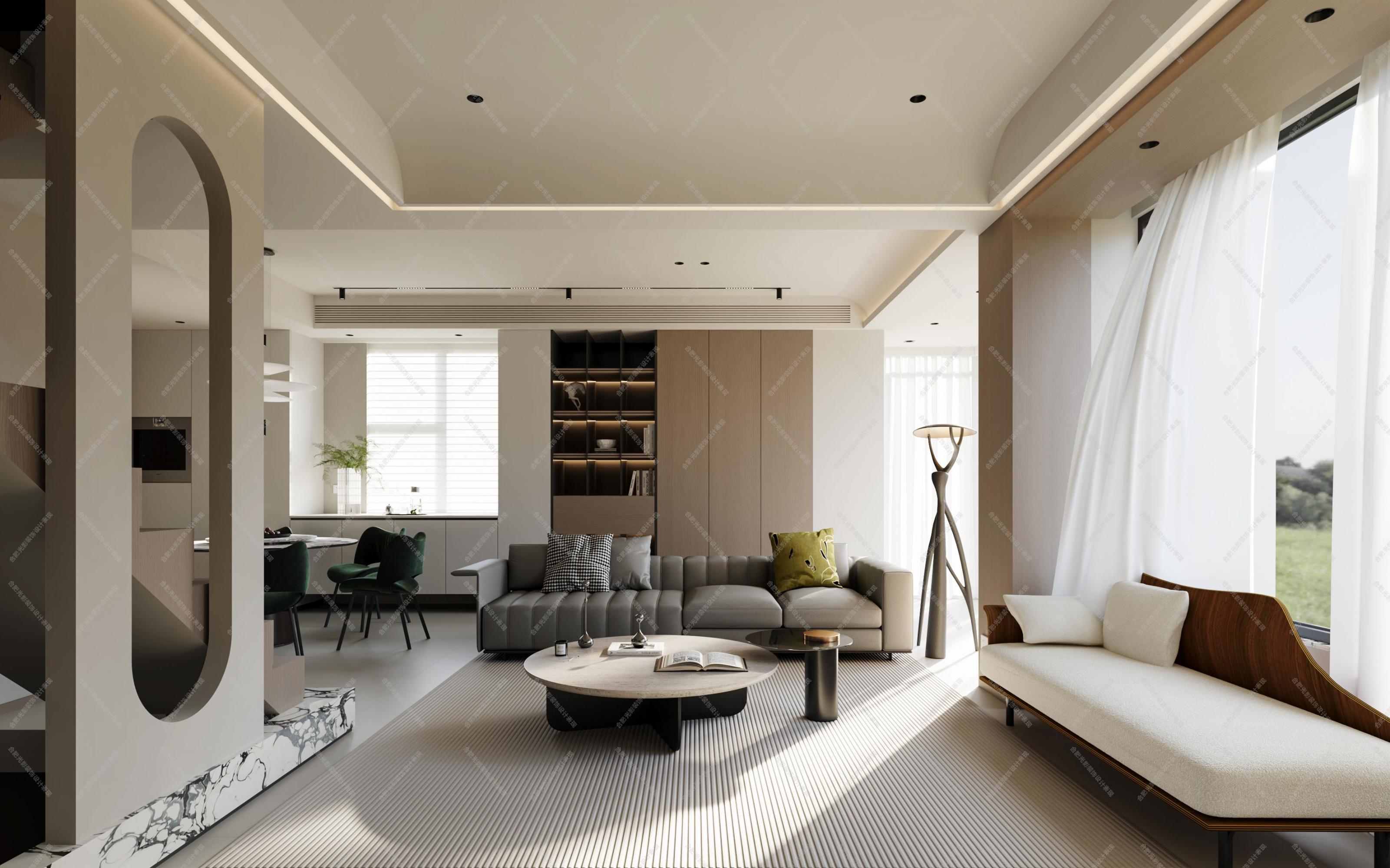 现代风格[ID: 115819611]_建e效果图