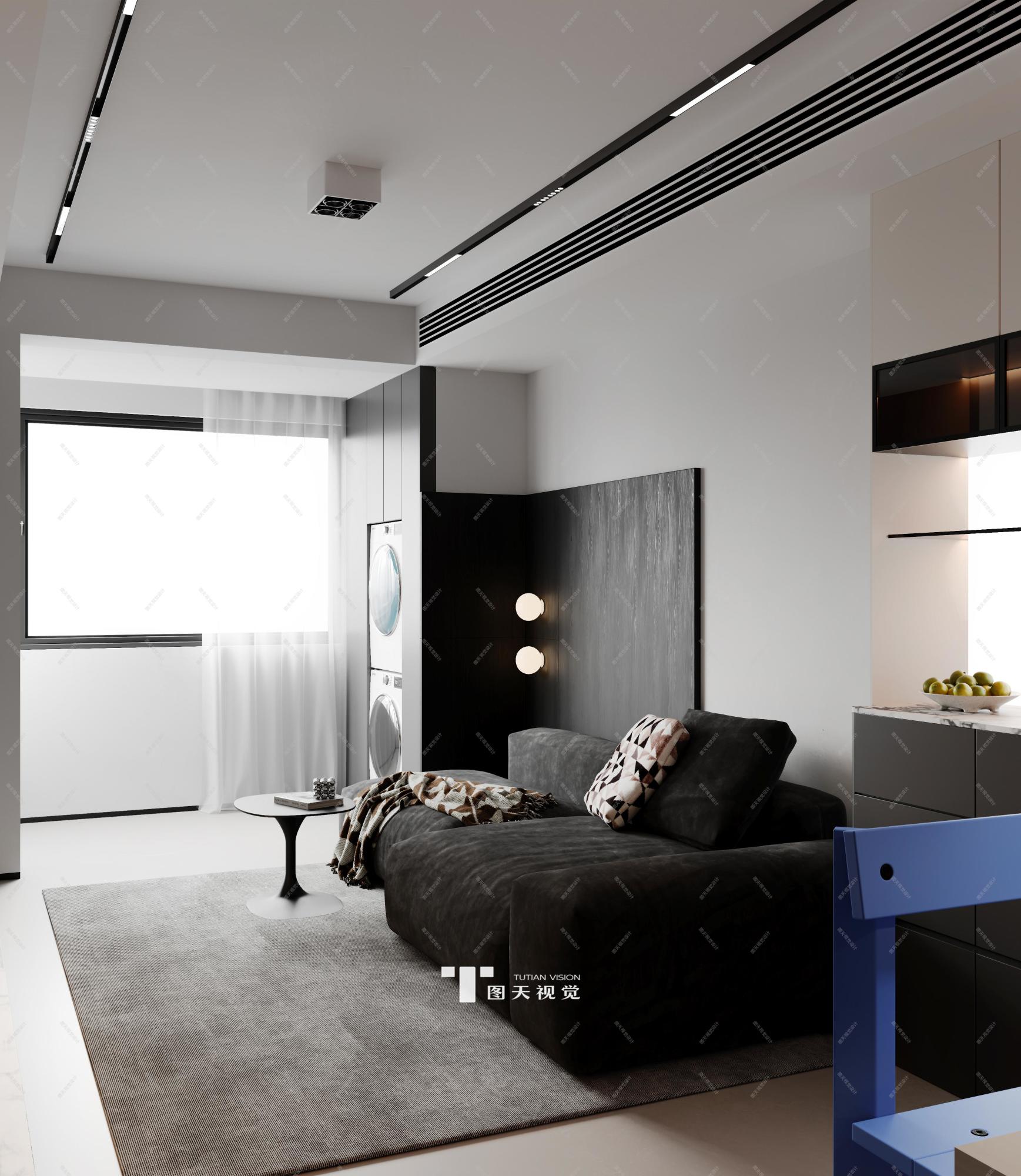 黑白极简||百看不厌的高级感[ID: 115819603]_建e效果图