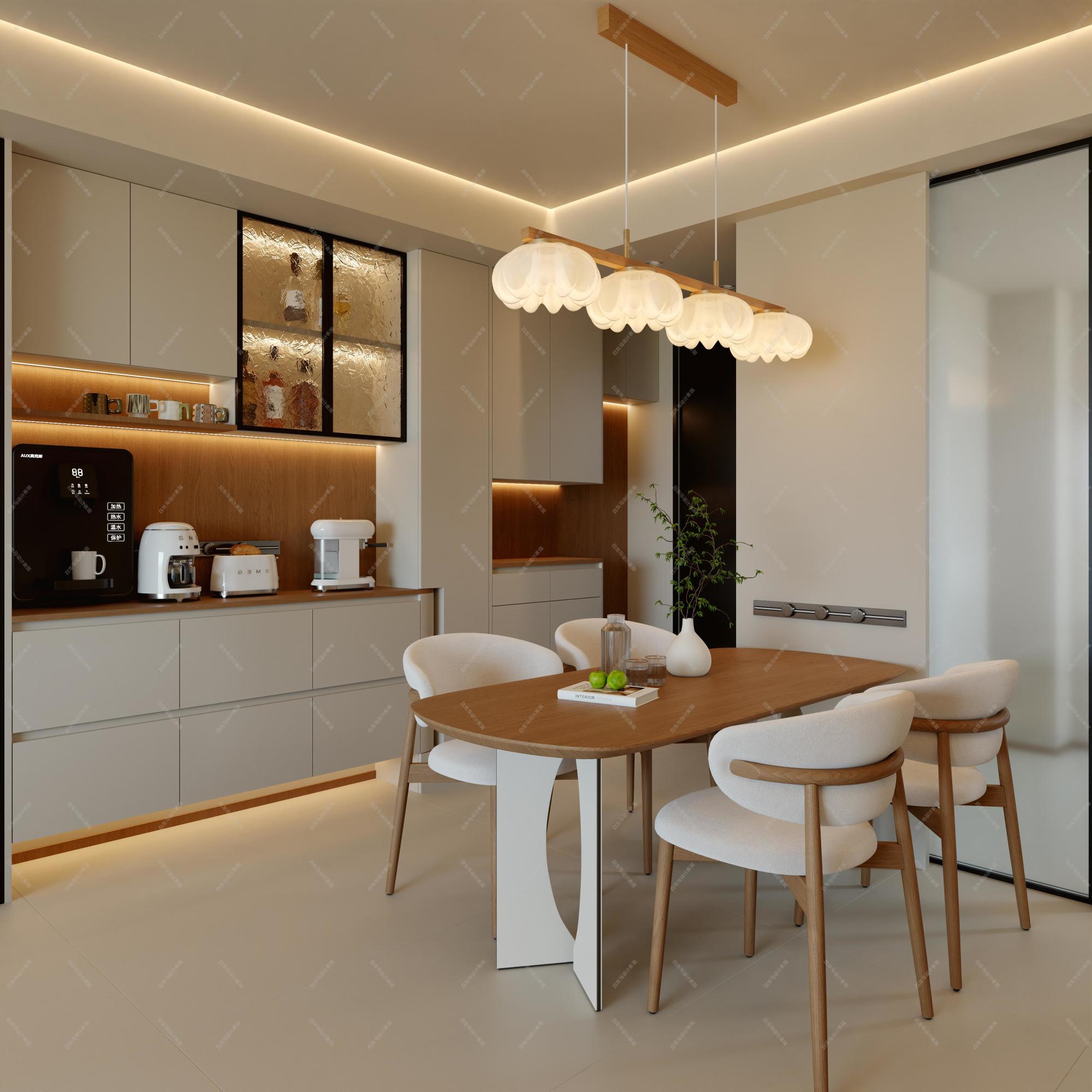 原木客餐厅——白龙马效果图[ID: 115754156]_建e效果图