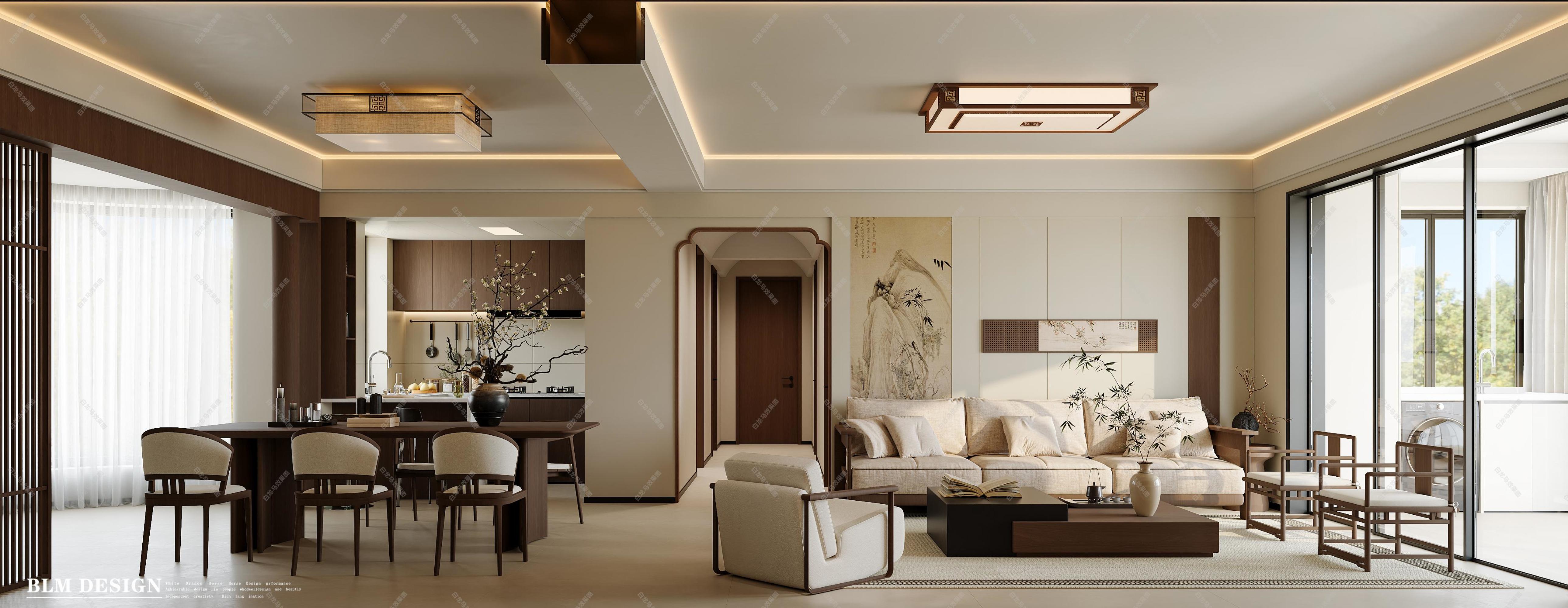 宋式——白龙马效果图[ID: 115754034]_建e效果图
