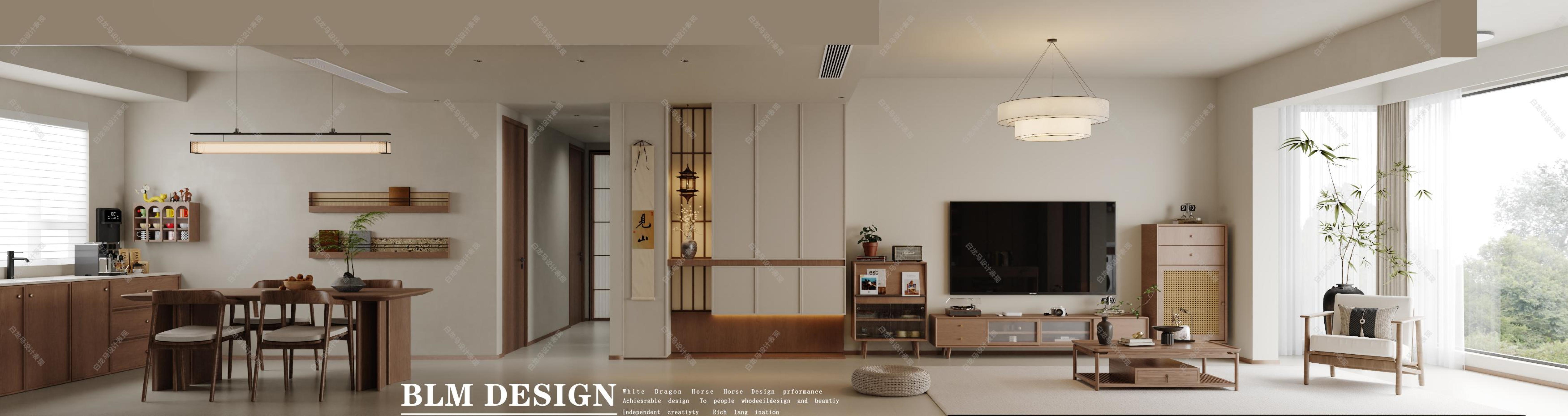 宋氏客餐厅——白龙马效果图[ID: 115426507]_建e效果图