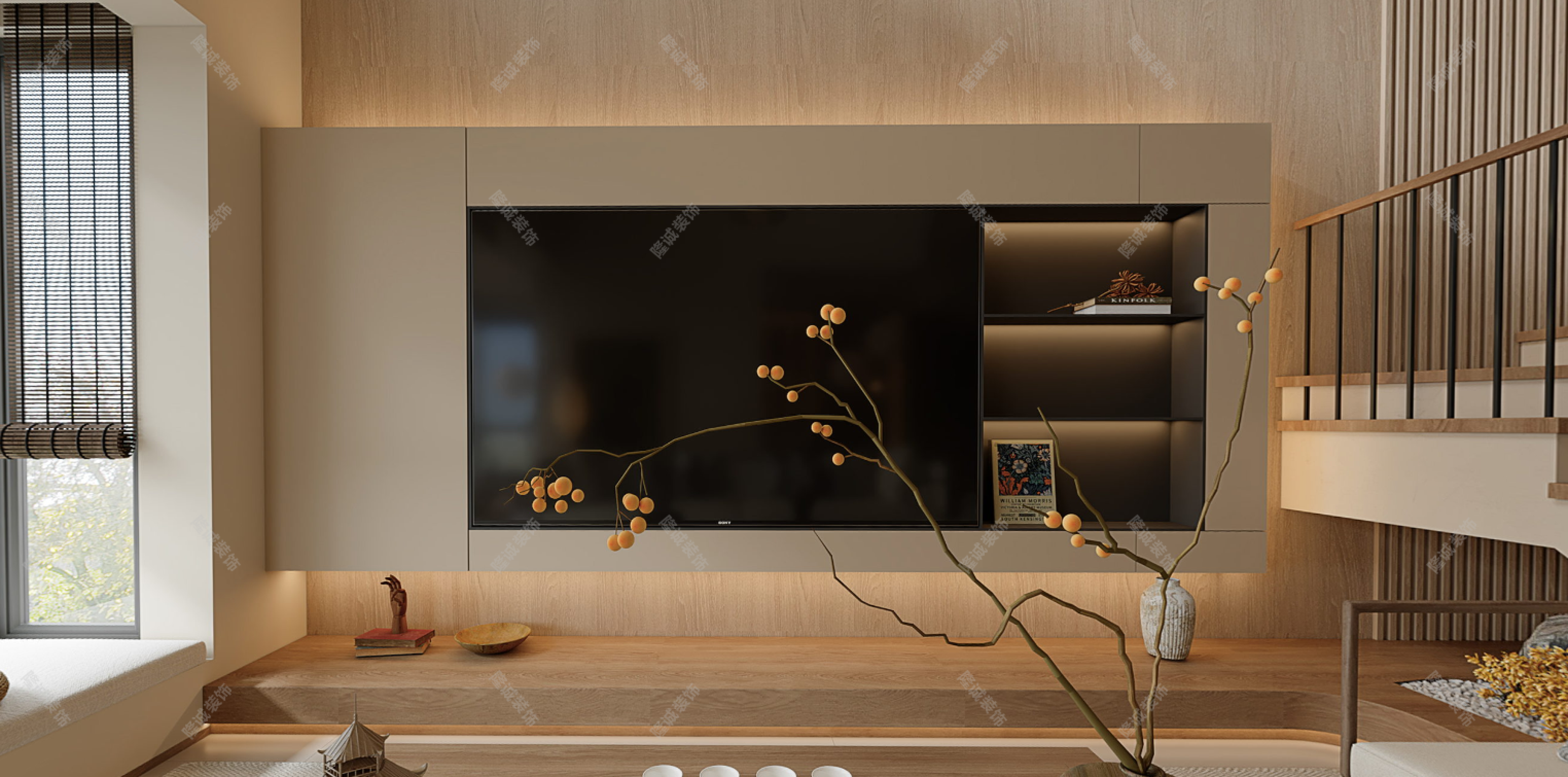 阳光水岸-宋氏美学[ID: 115426490]_建e效果图