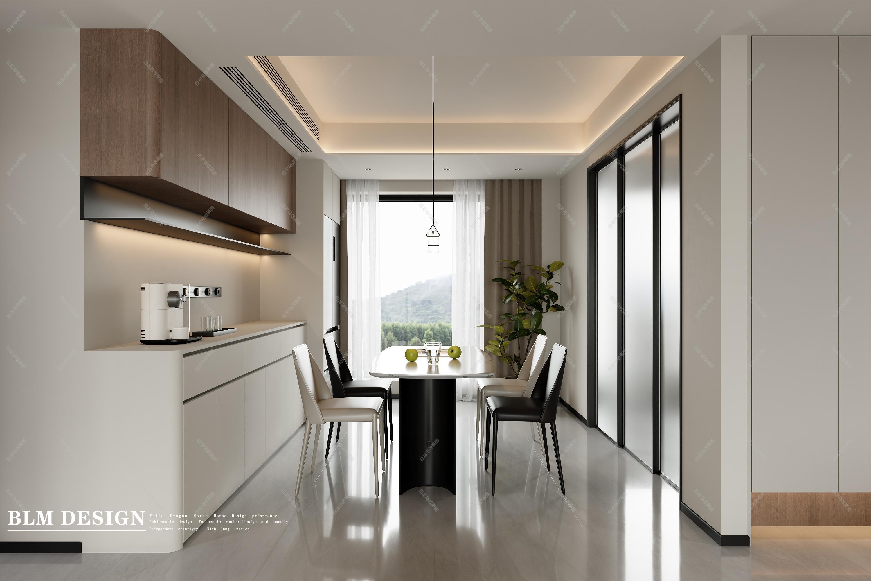 现代——白龙马效果图[ID: 115426447]_建e效果图