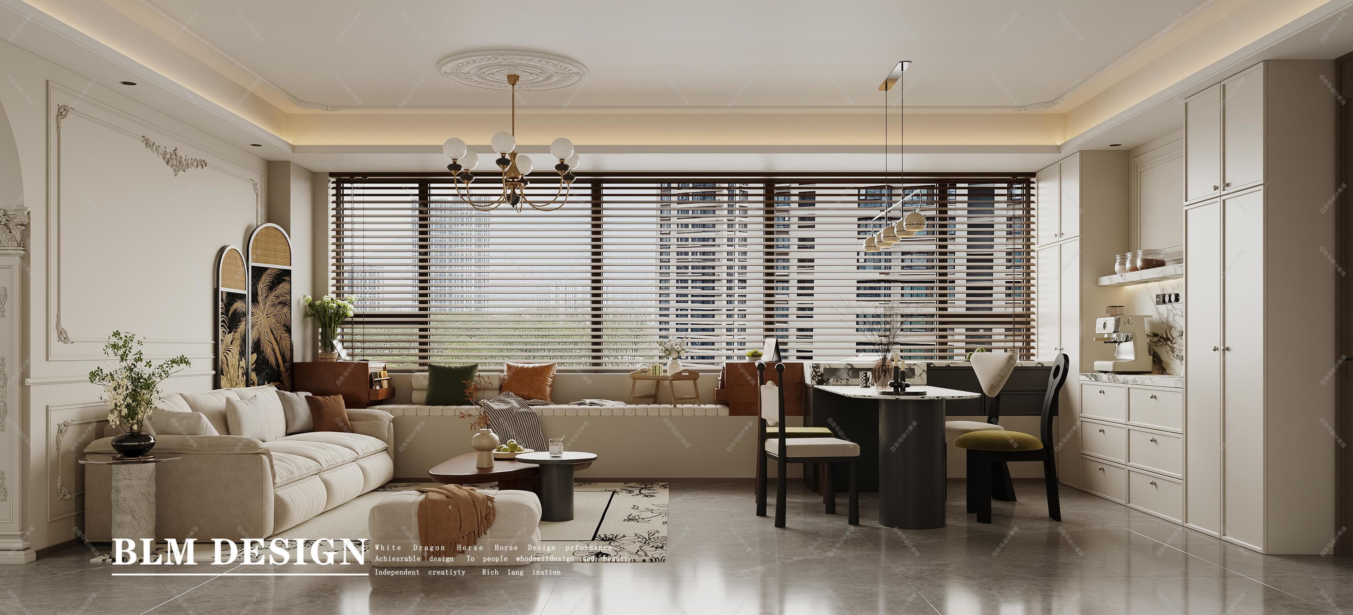 中古客餐厅——白龙马效果图[ID: 115426483]_建e效果图