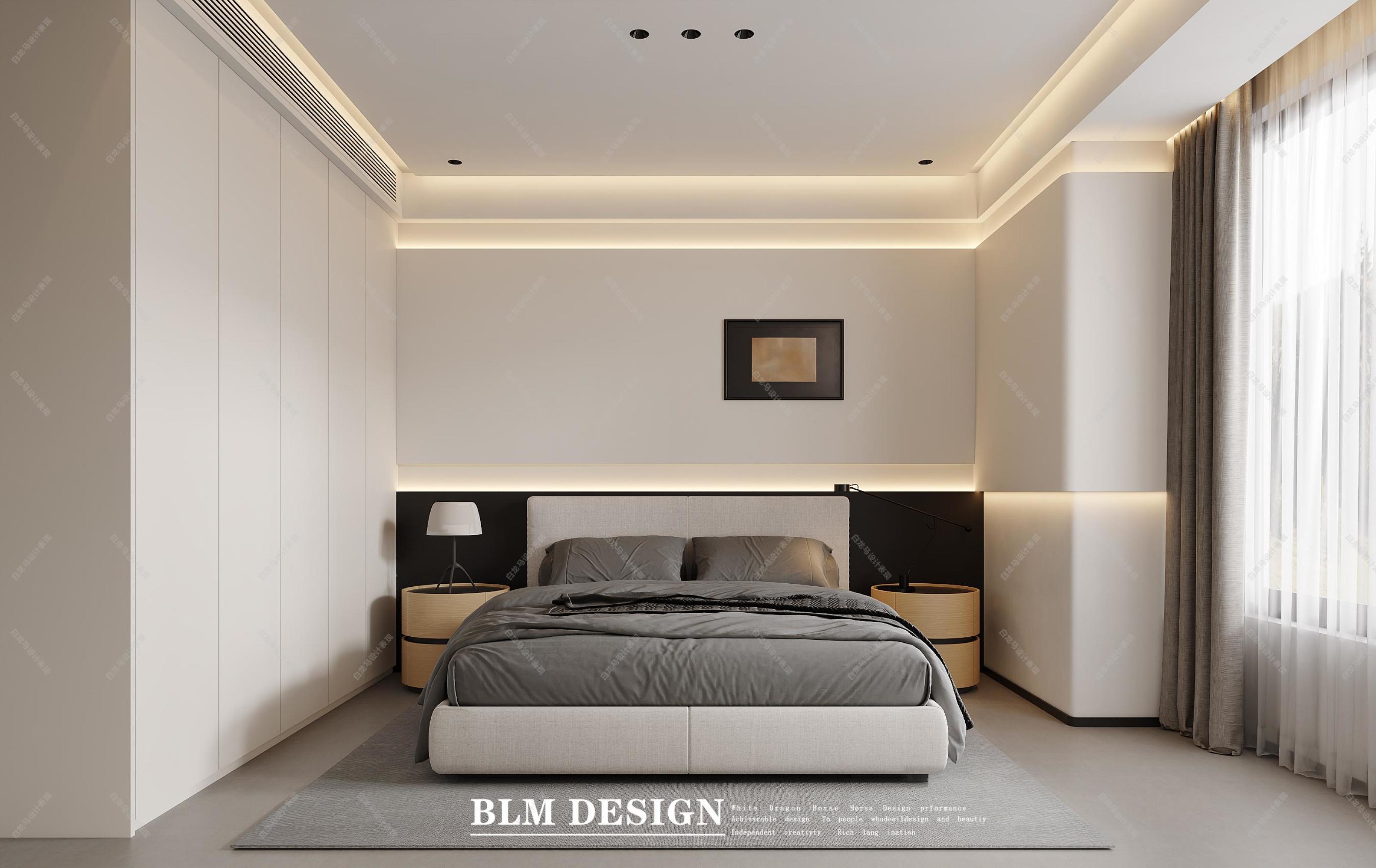 现代客餐厅——白龙马效果图[ID: 115360824]_建e效果图