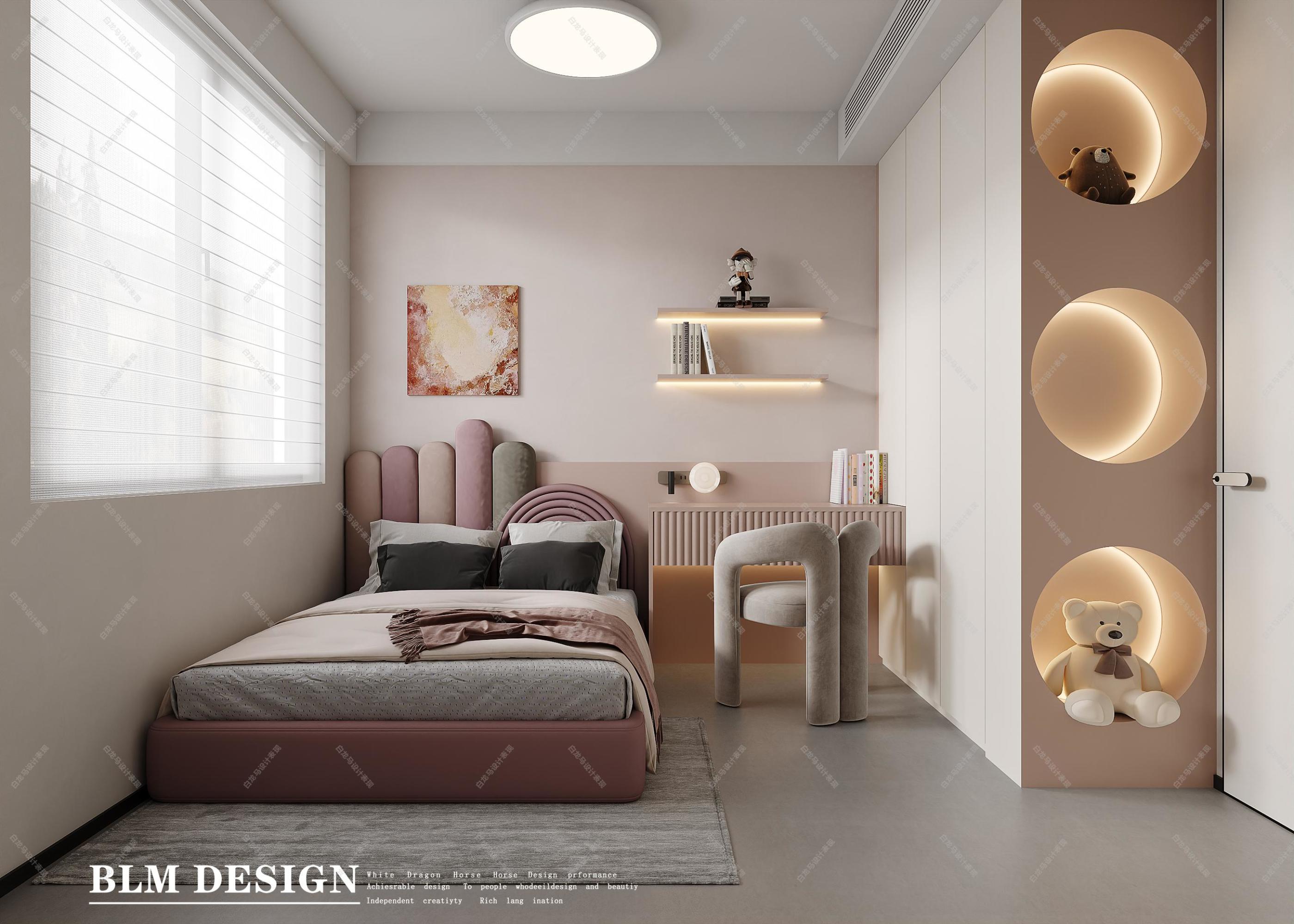 现代客餐厅——白龙马效果图[ID: 115360824]_建e效果图