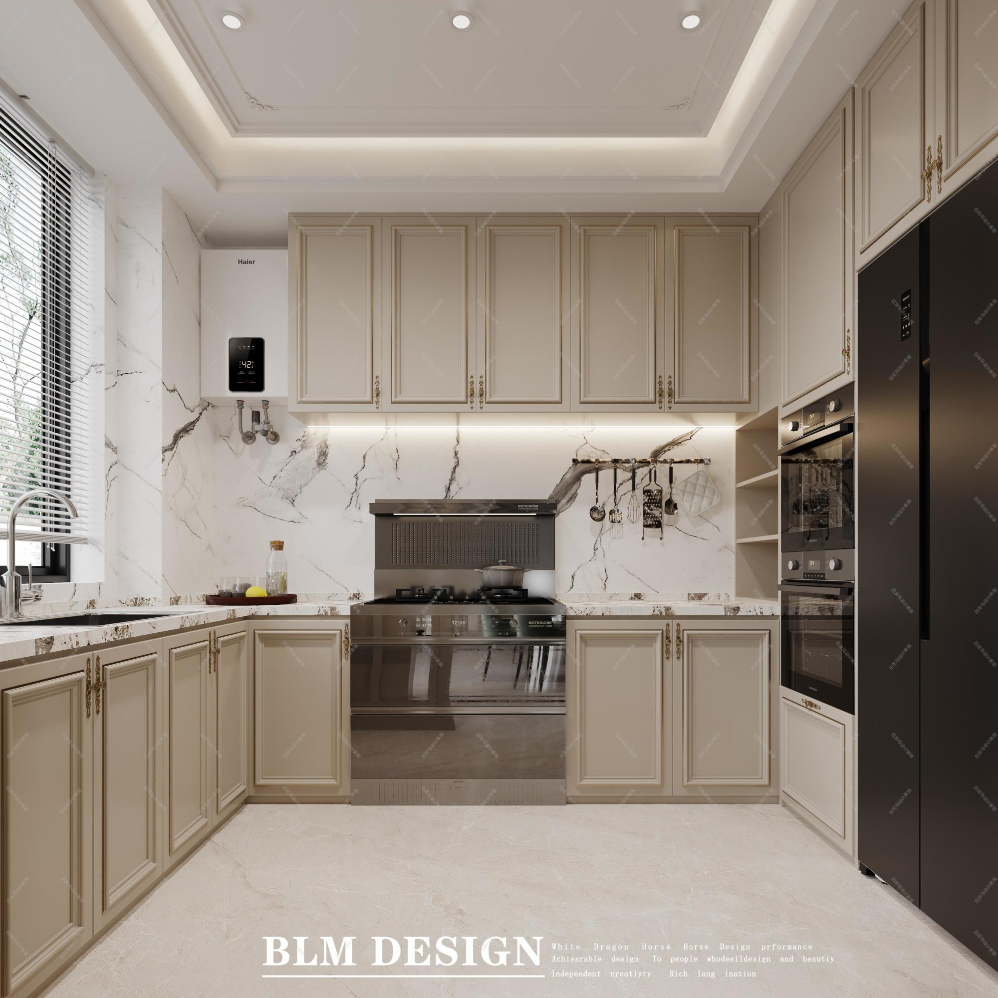 欧式风格——白龙马效果图[ID: 115360797]_建e效果图