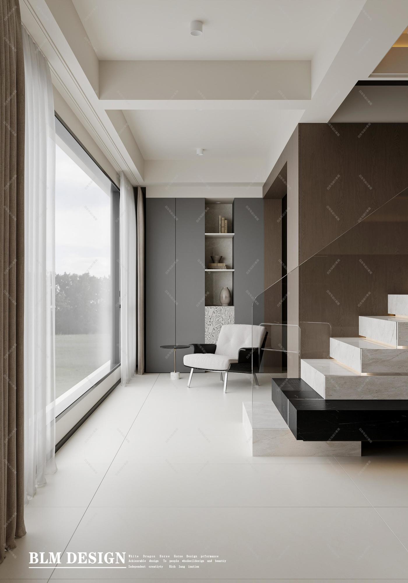意式轻奢——白龙马效果图[ID: 115360893]_建e效果图