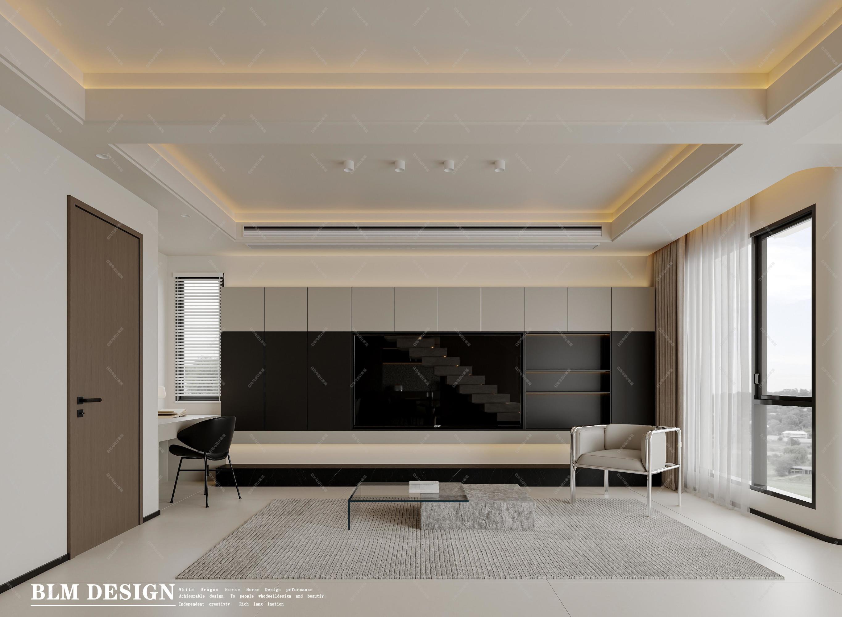 意式轻奢——白龙马效果图[ID: 115360893]_建e效果图