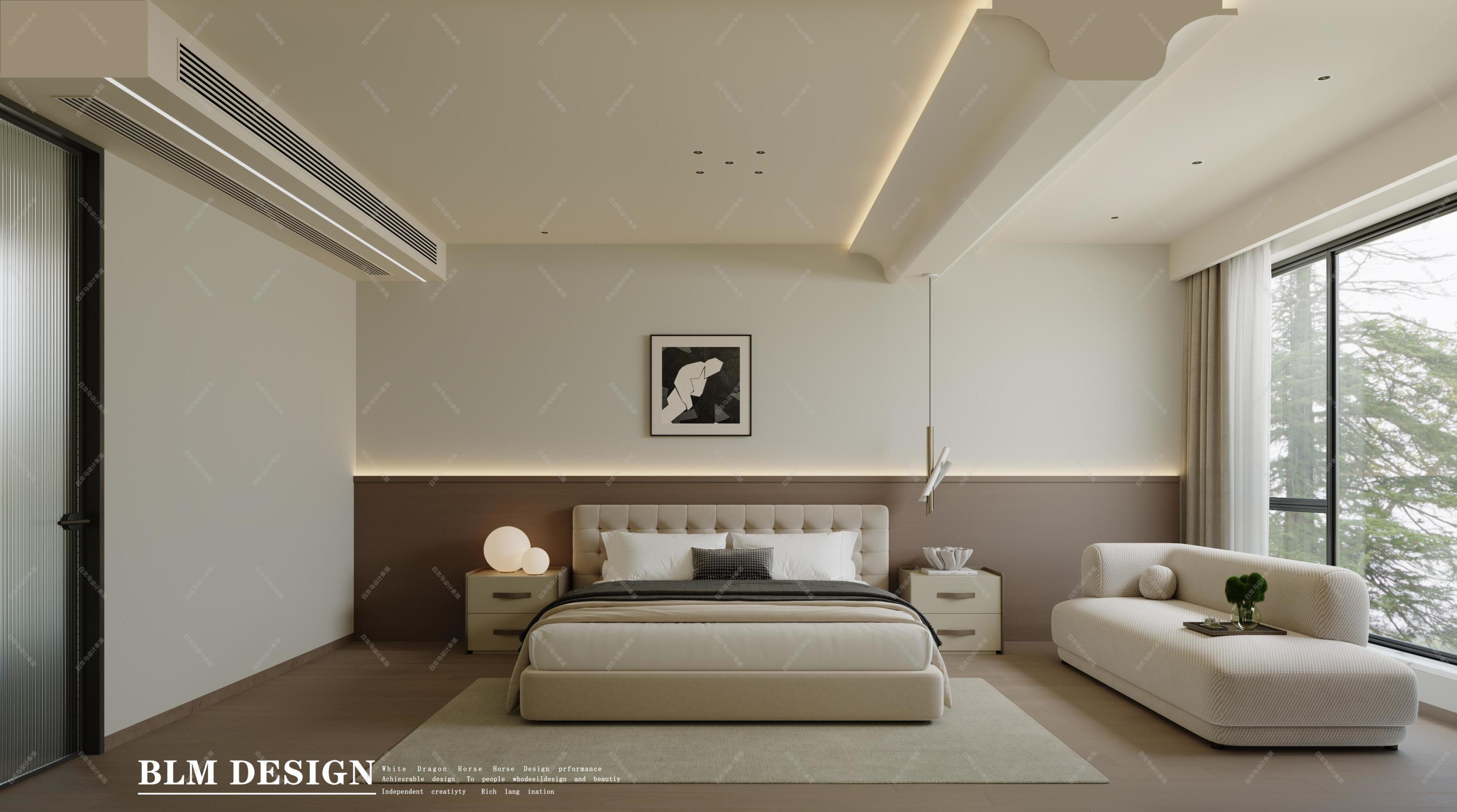 现代客餐厅——白龙马效果图[ID: 115360926]_建e效果图