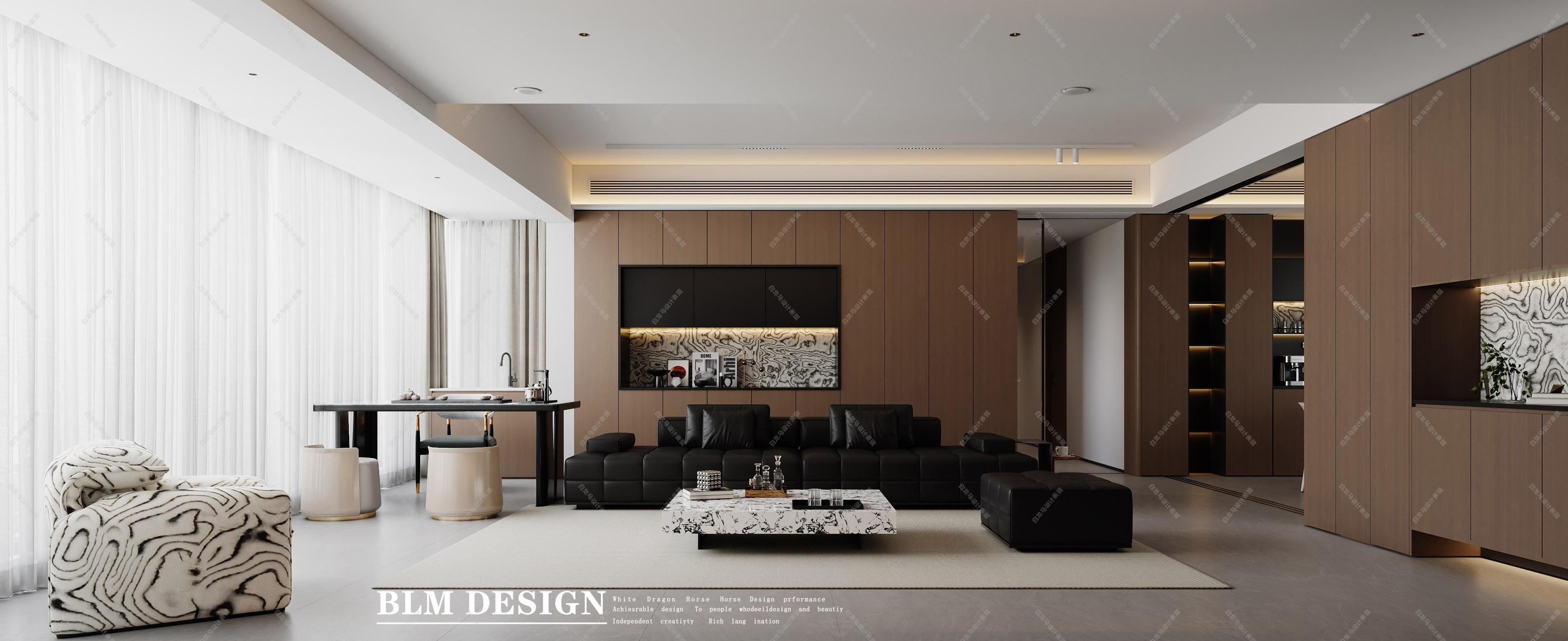 意式客餐厅——白龙马效果图[ID: 115360950]_建e效果图