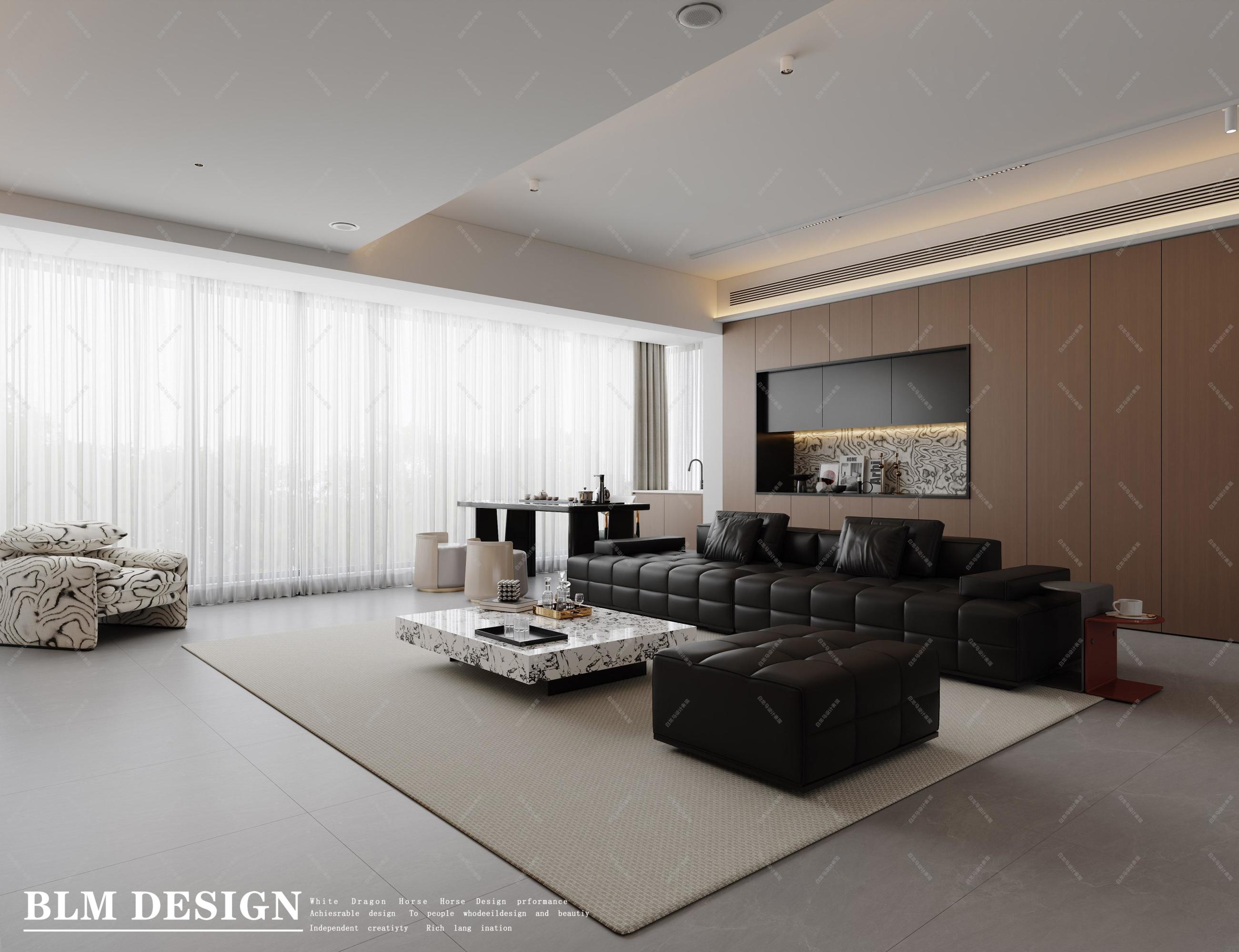 意式客餐厅——白龙马效果图[ID: 115360950]_建e效果图