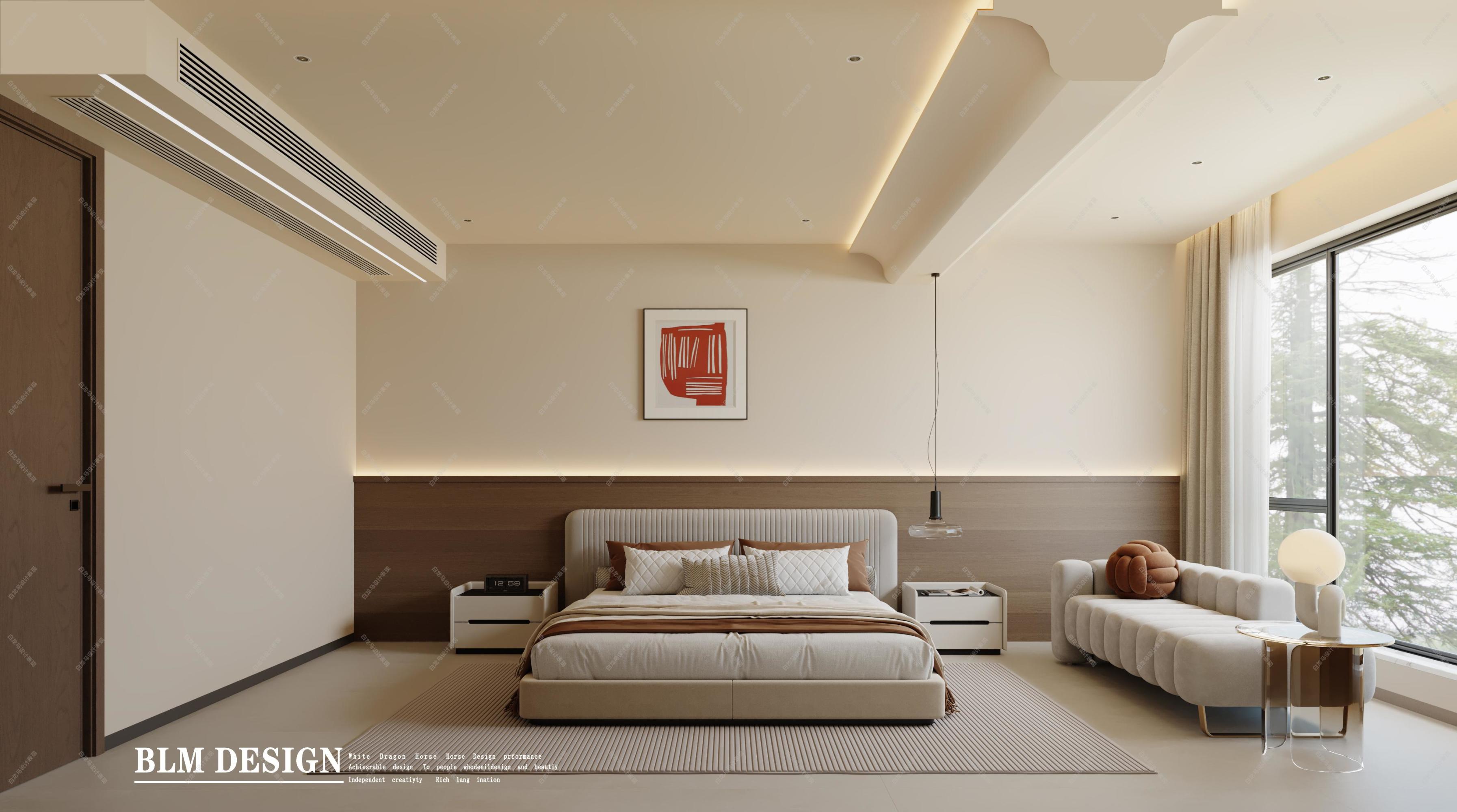 现代——白龙马效果图[ID: 115557596]_建e效果图