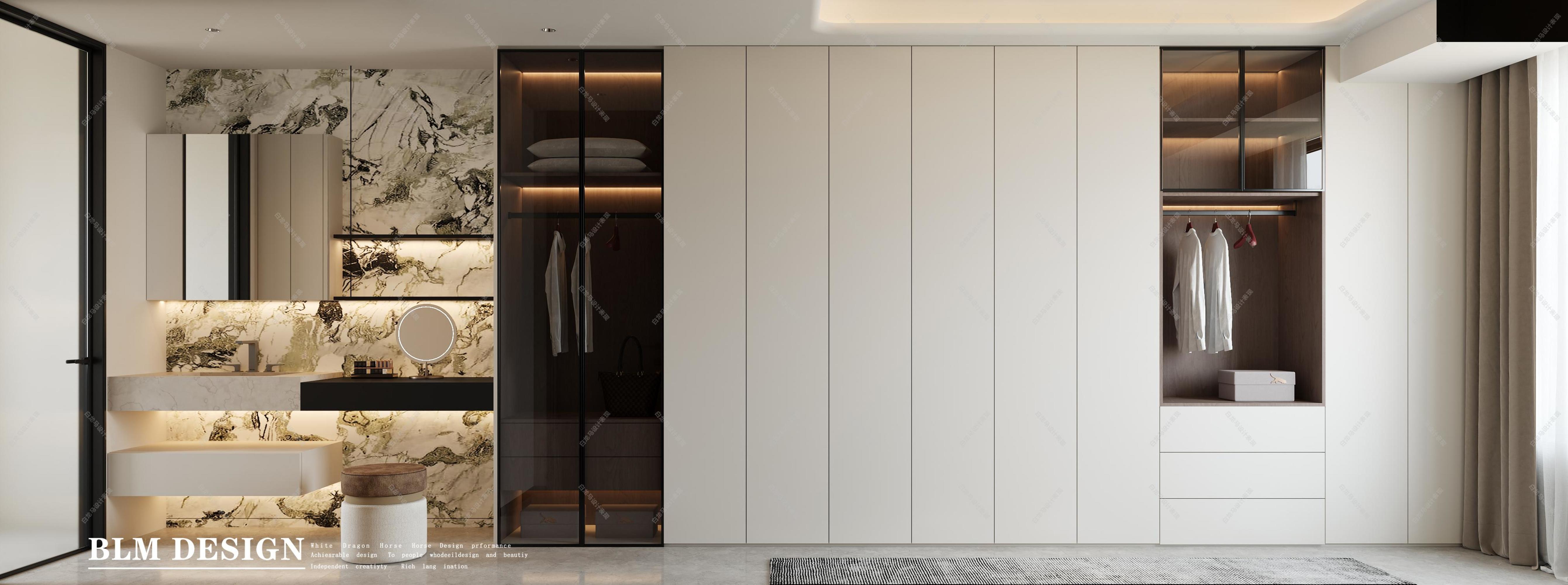 现代轻奢——白龙马效果图[ID: 115557484]_建e效果图