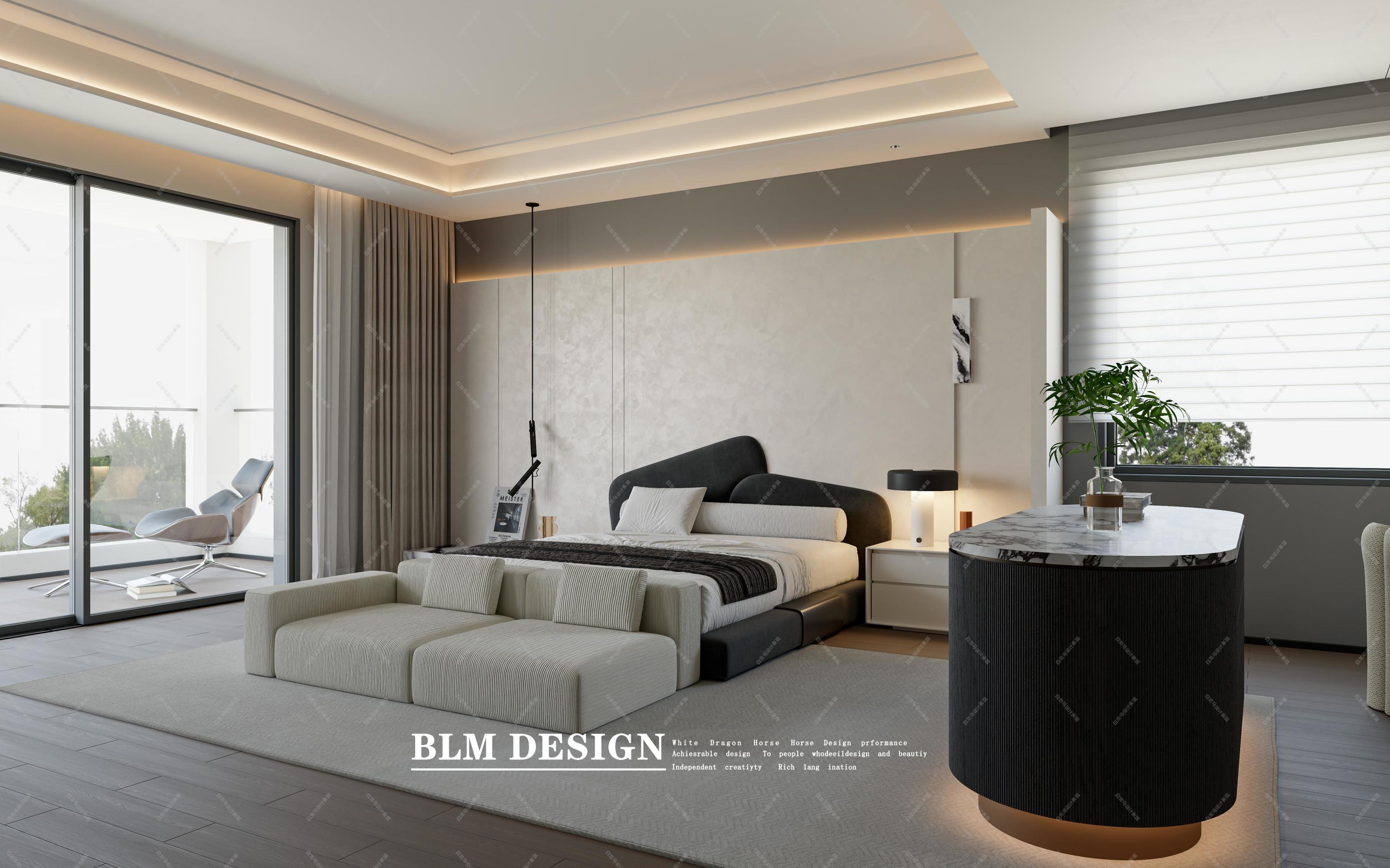 现代客餐厅——白龙马效果图[ID: 115492088]_建e效果图