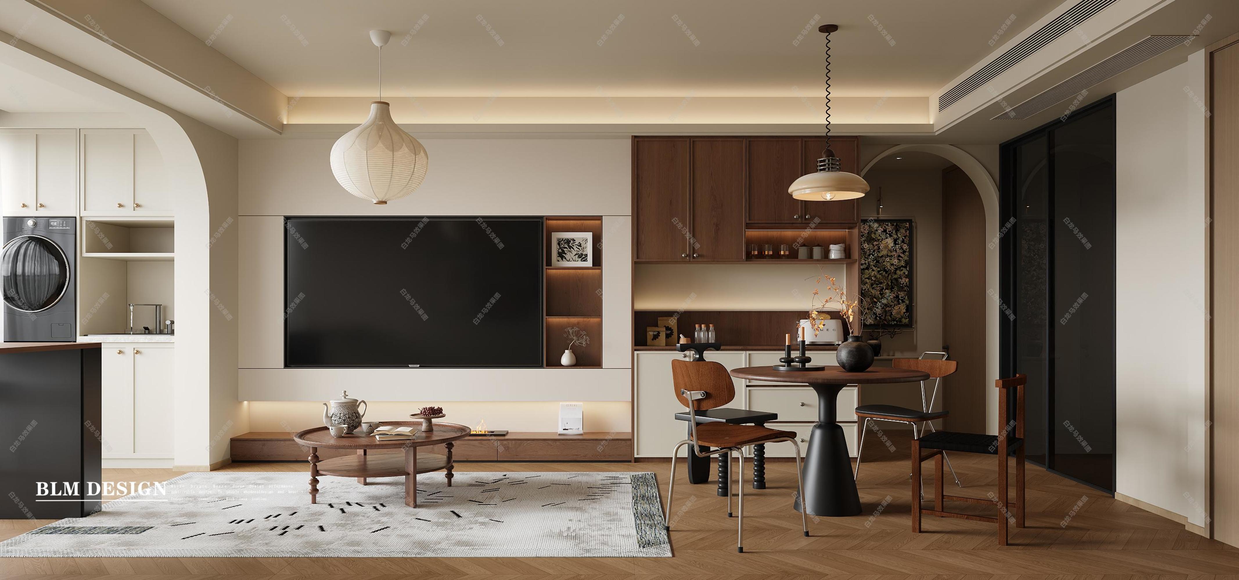 中古——白龙马效果图[ID: 115491917]_建e效果图