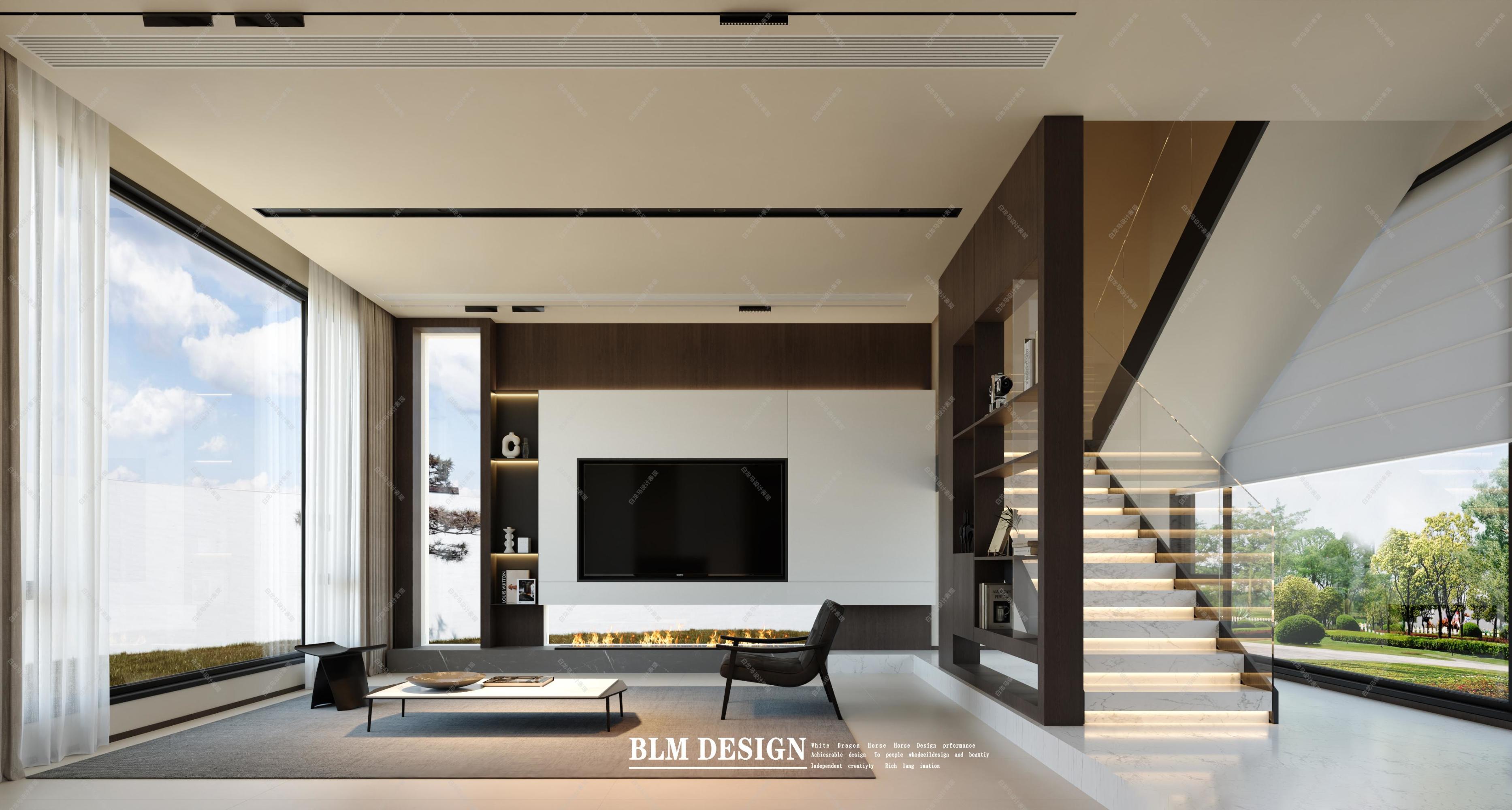 现代——白龙马效果图[ID: 115491983]_建e效果图