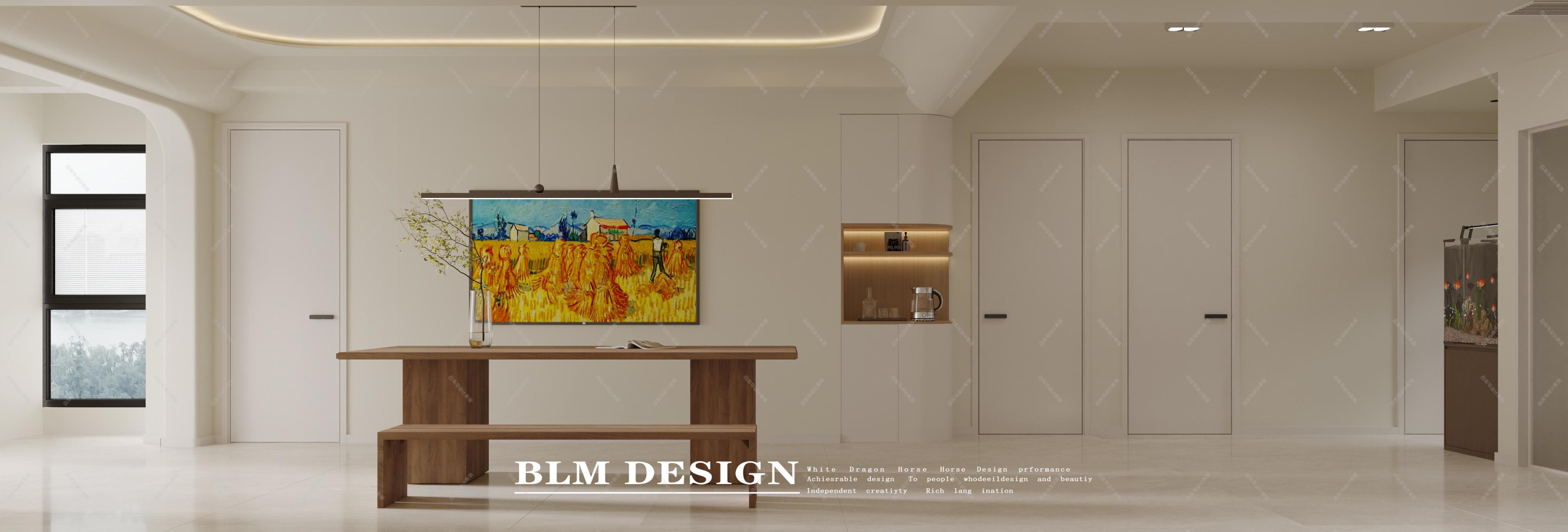 现代客餐厅-白龙马效果图[ID: 115491854]_建e效果图